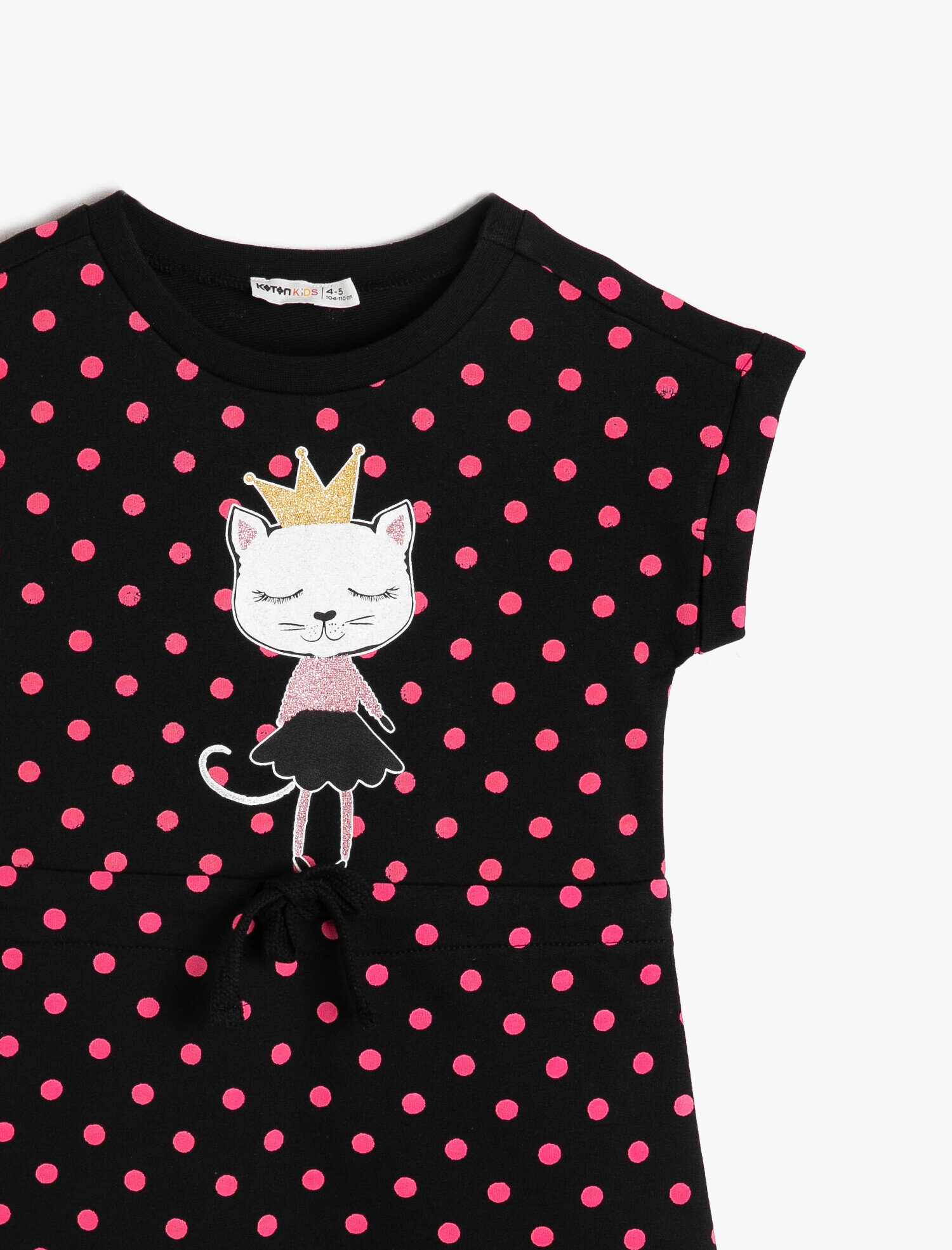  Kız Çocuk Puantiyeli Elbise