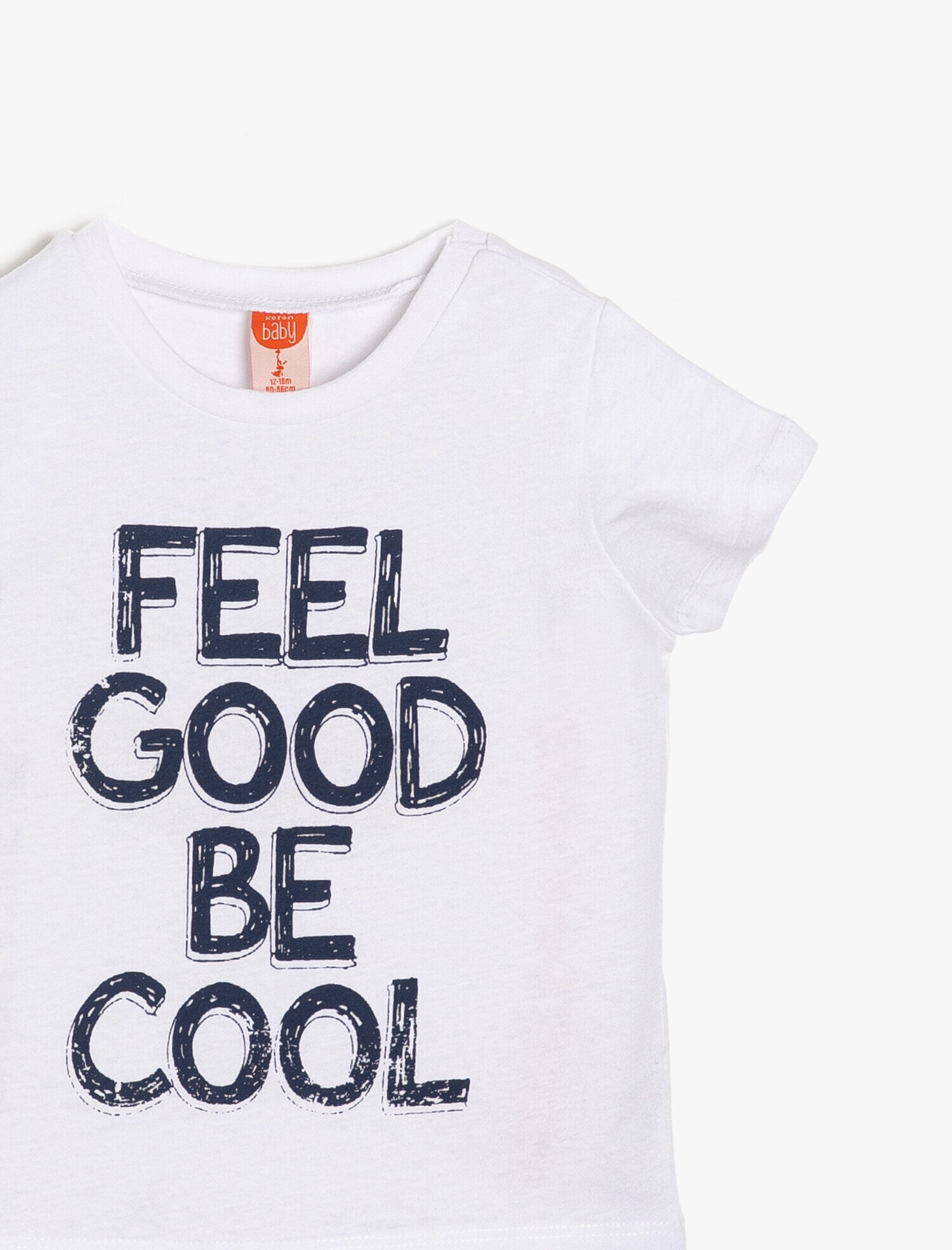  Erkek Bebek Baskılı Tişört Kısa Kollu