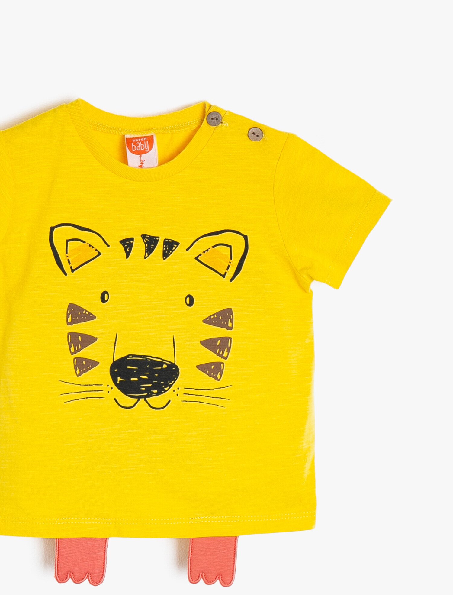  Erkek Bebek Baskılı Tişört Kısa Kollu