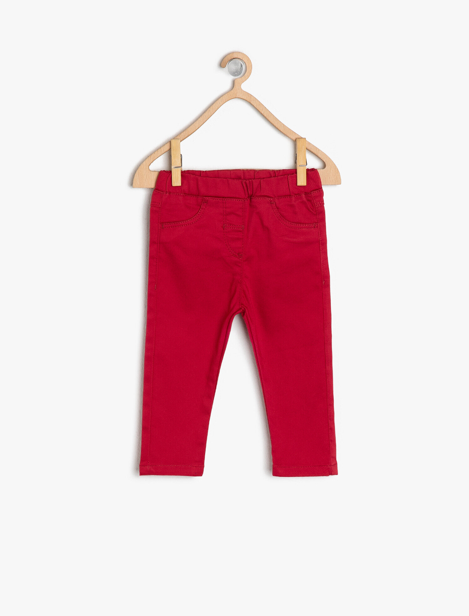  Kız Bebek Cep Detaylı Pantolon