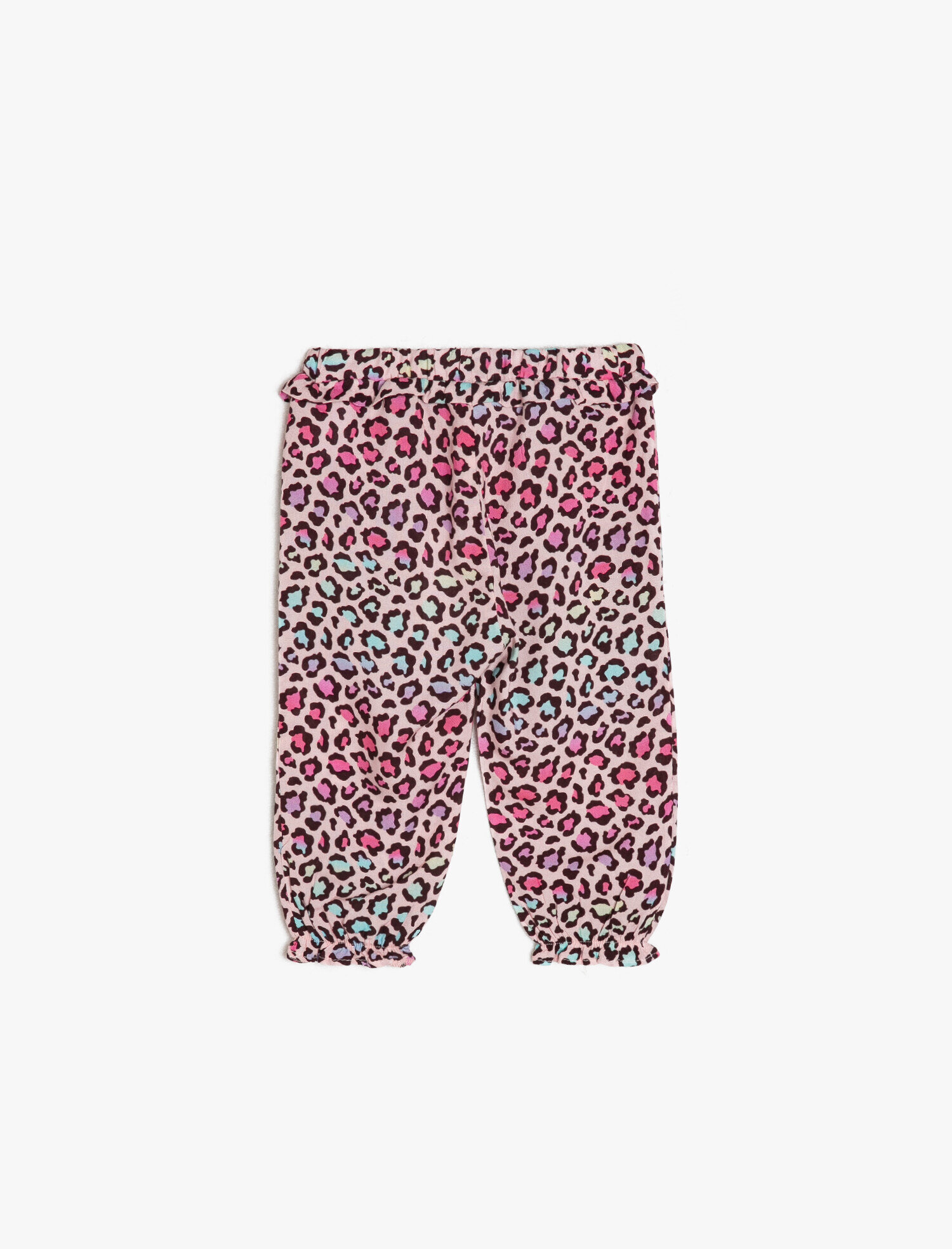 Kız Bebek Leopar Desenli Pantolon