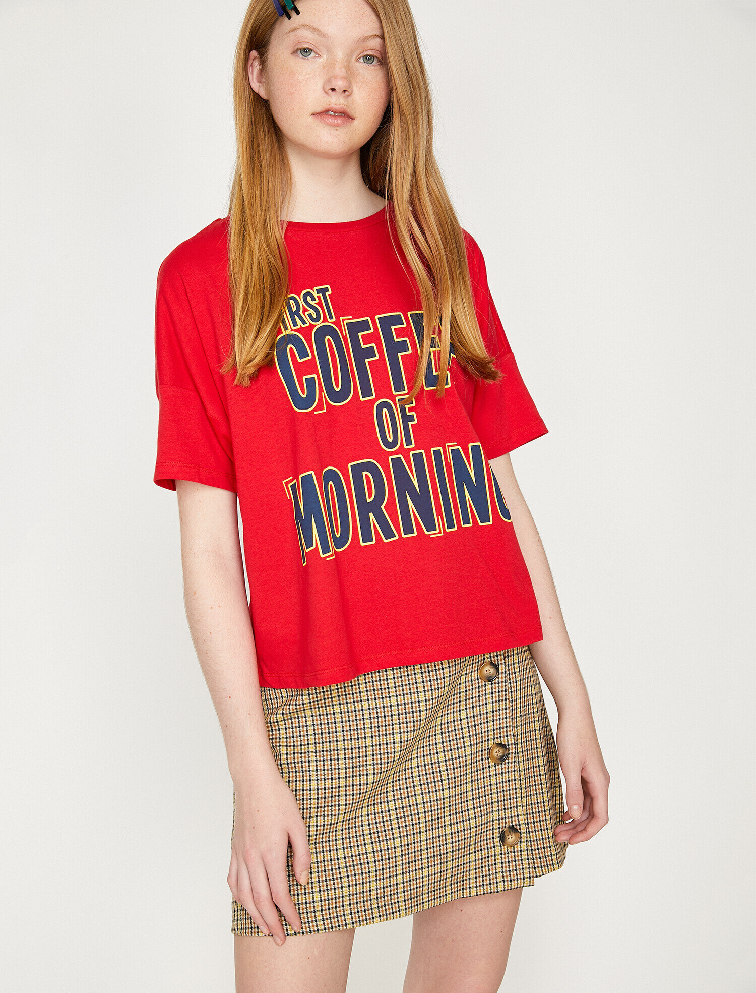   Yazılı Baskılı Tişört