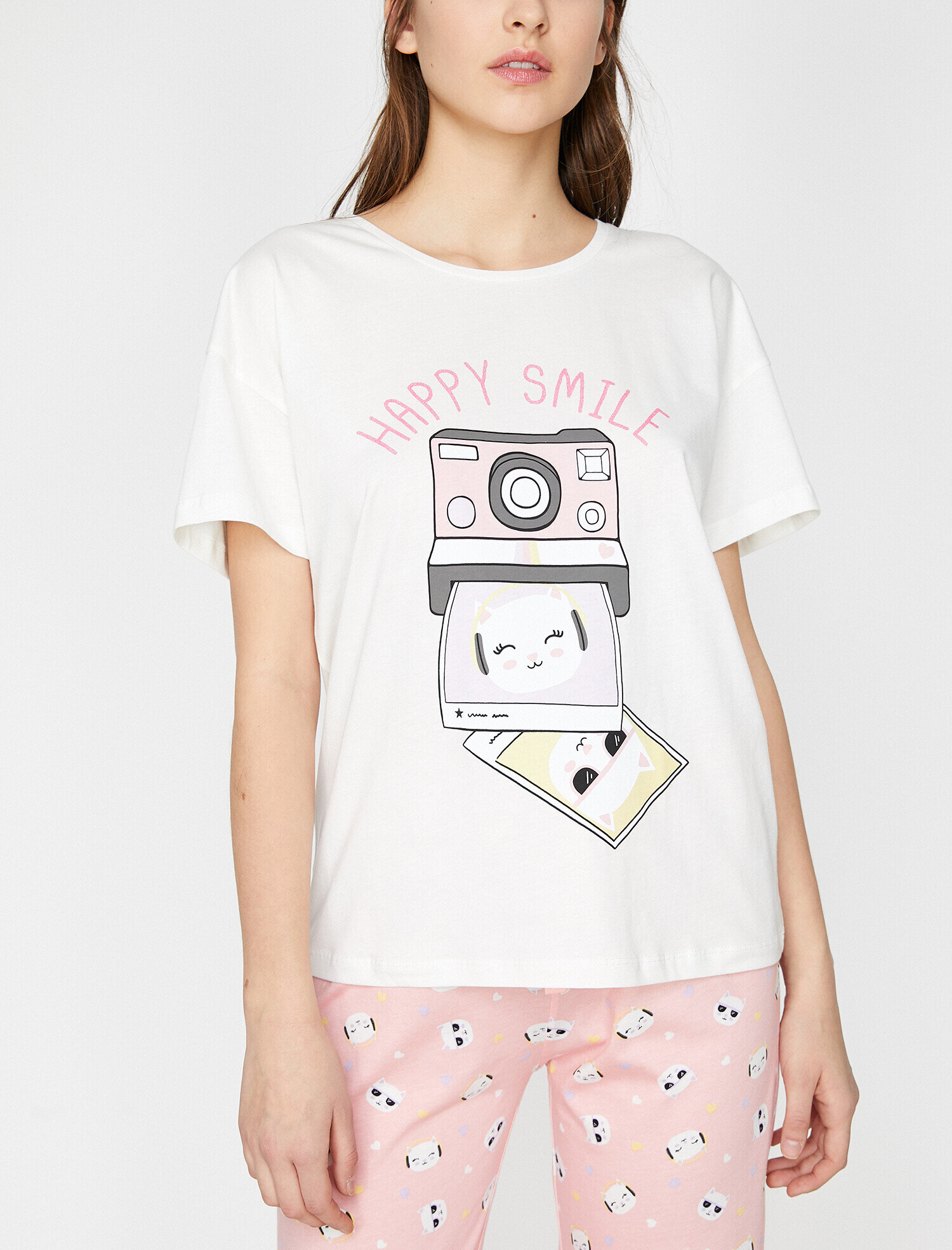   Baskılı Pijama Takımı