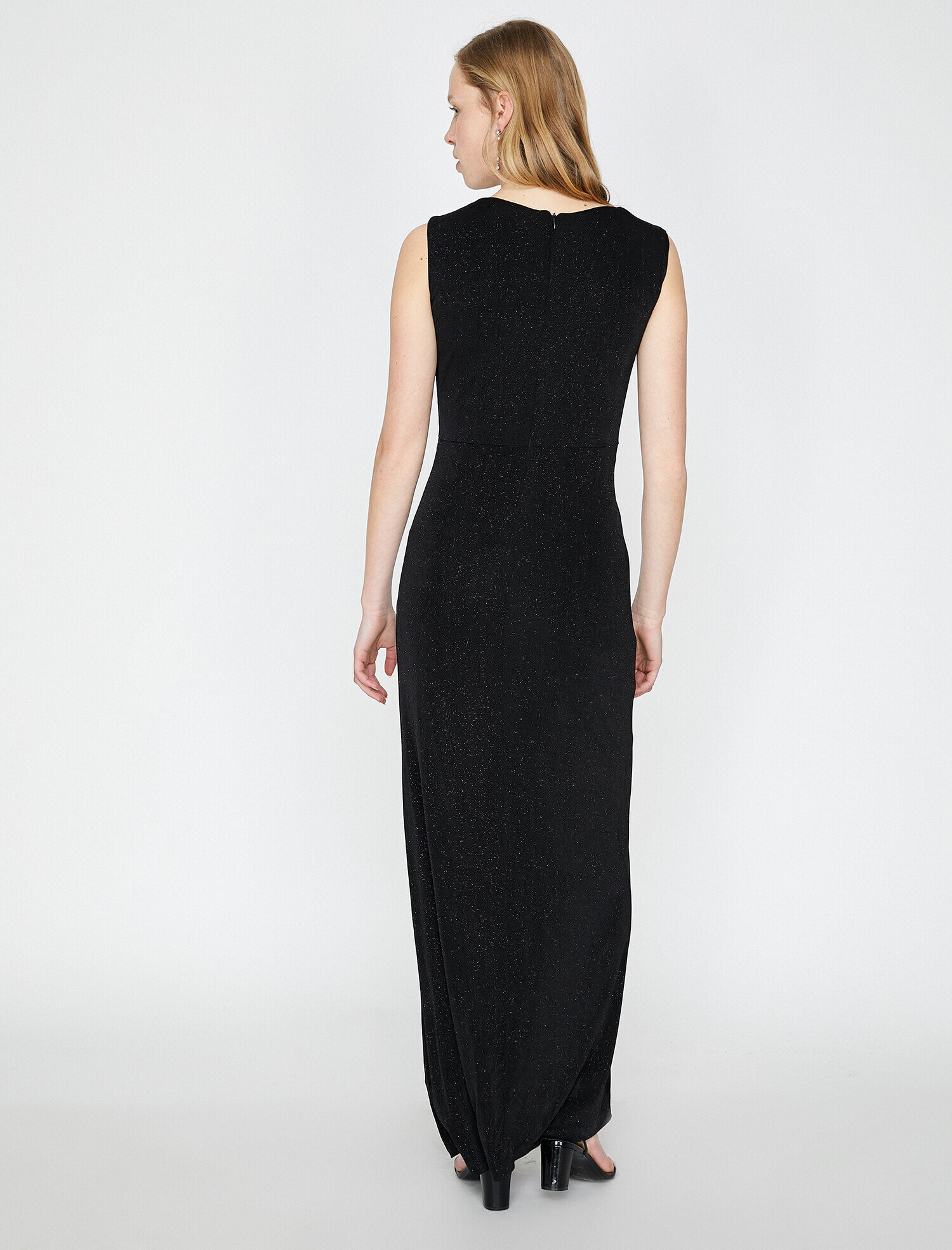   Sim Detaylı Abiye Elbise