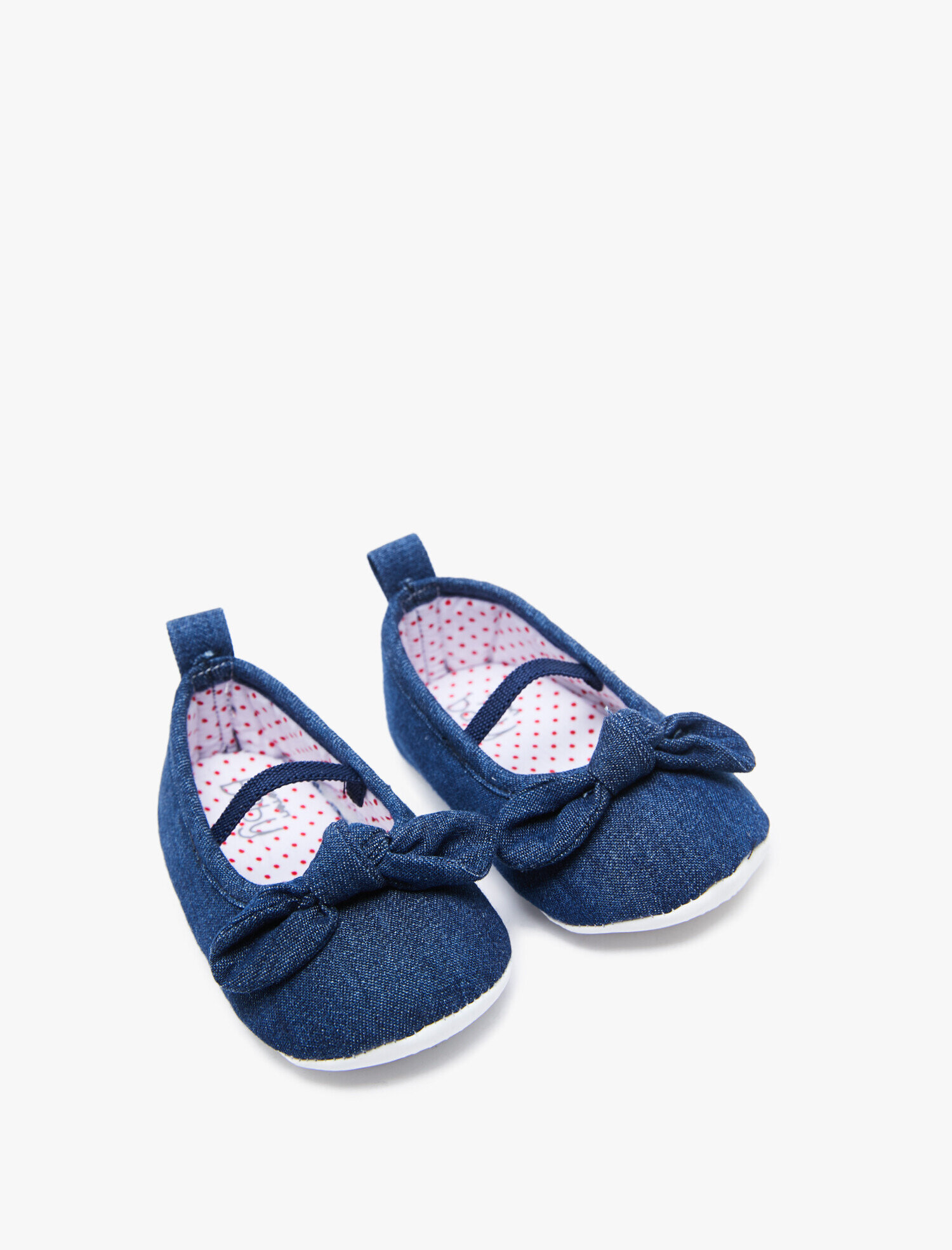  Kız Bebek Fiyonk Detaylı Babet