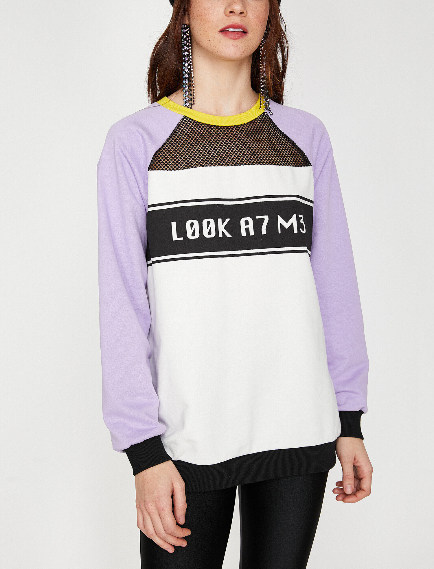File Detaylı Sweatshirt