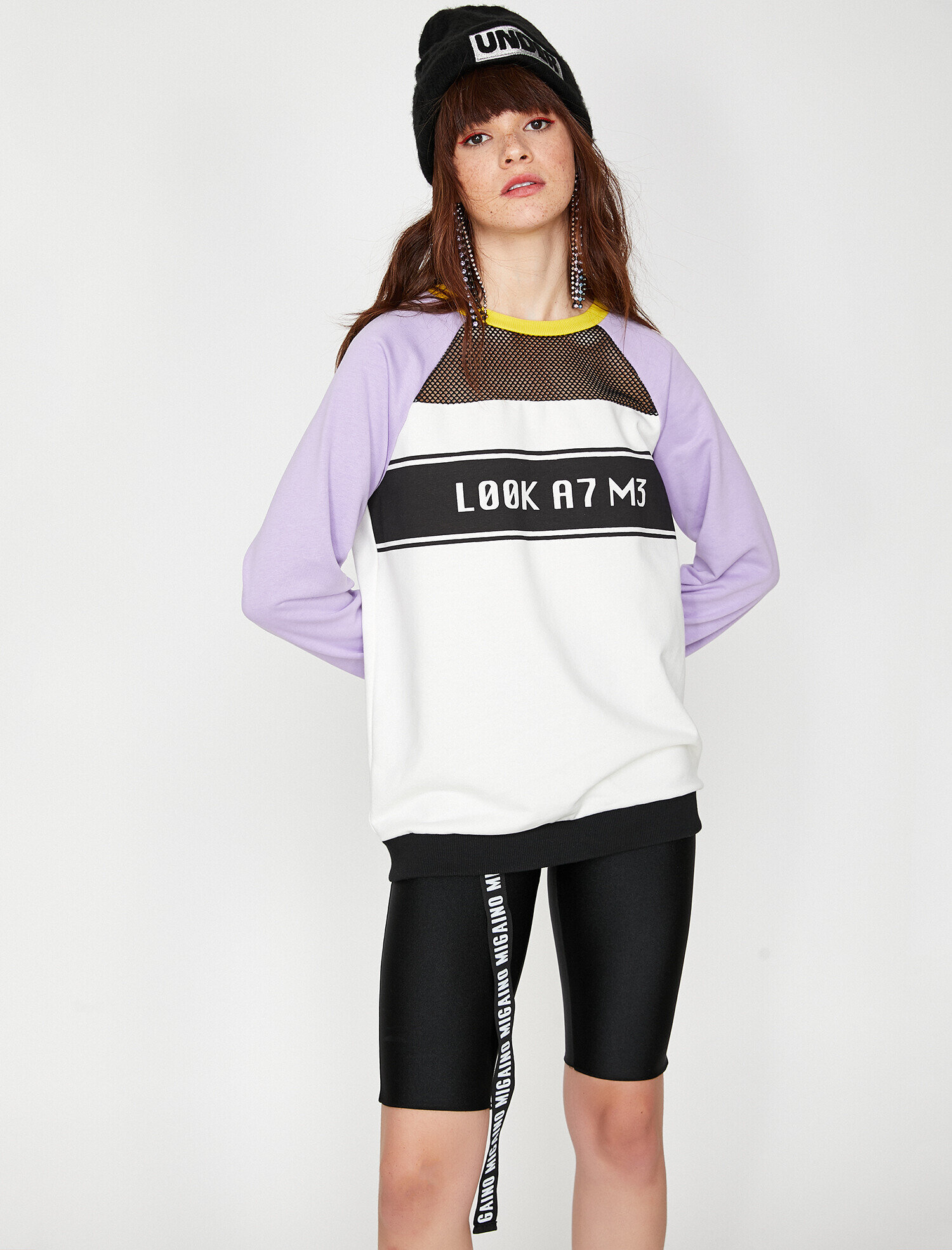 File Detaylı Sweatshirt