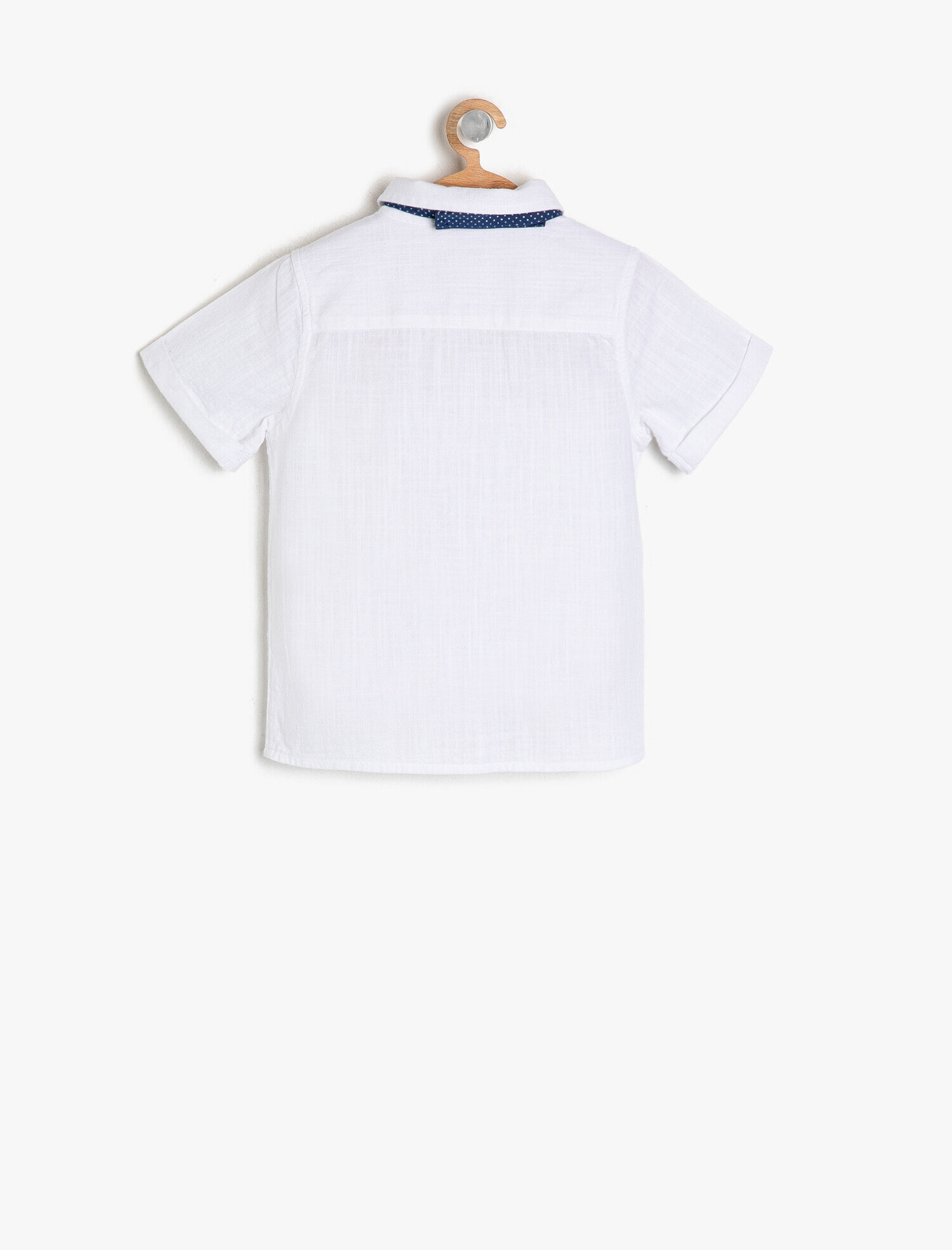 Erkek Bebek Papyon Detaylı Gömlek