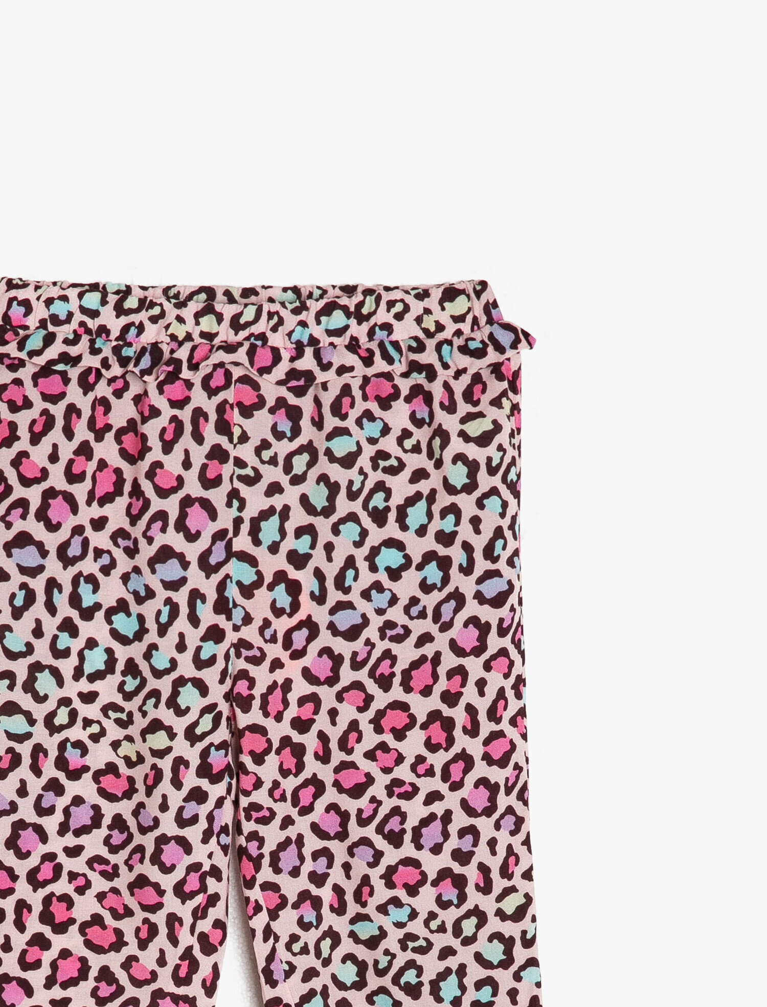 Kız Bebek Leopar Desenli Pantolon