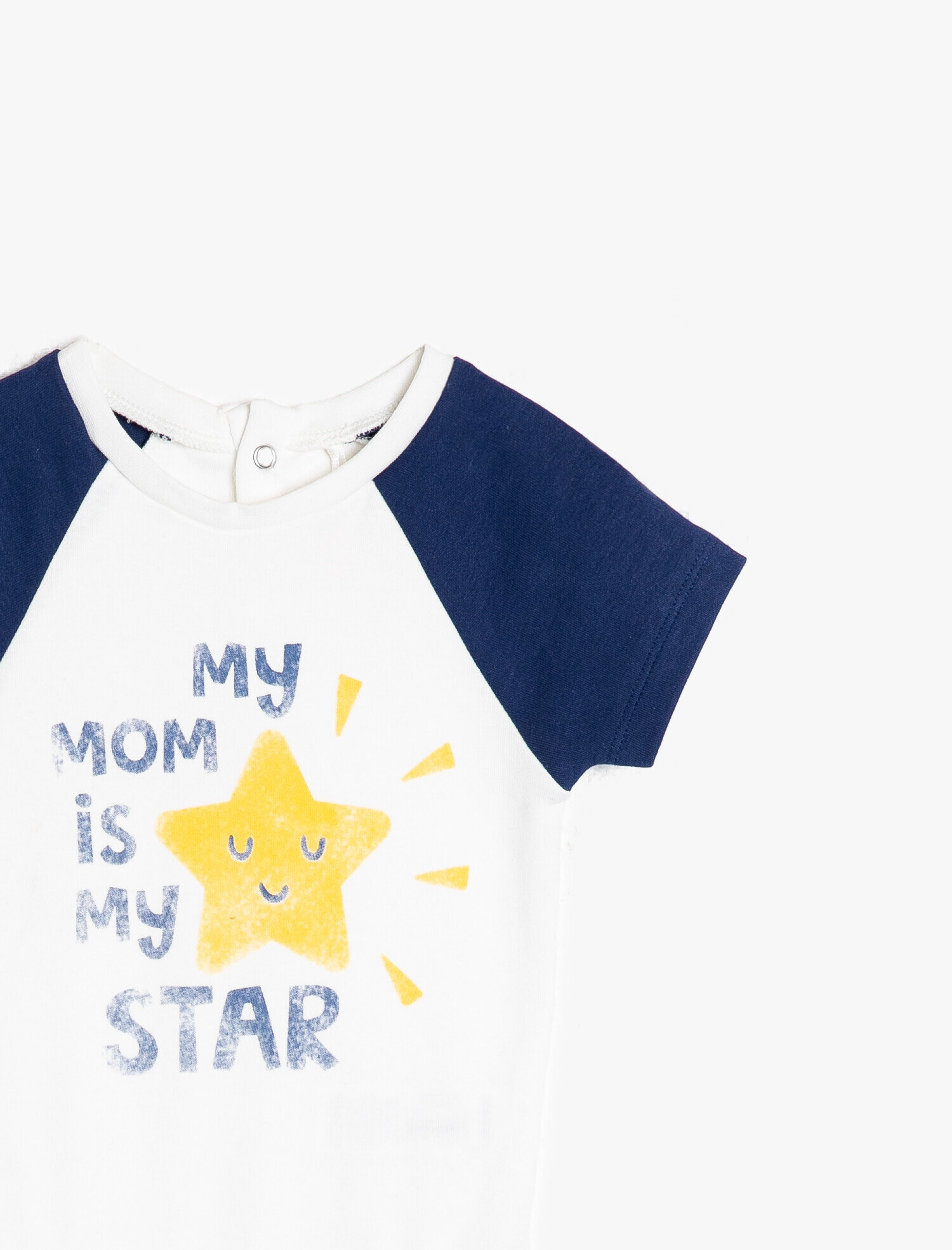  Erkek Bebek Baskılı Çıtçıtlı Body