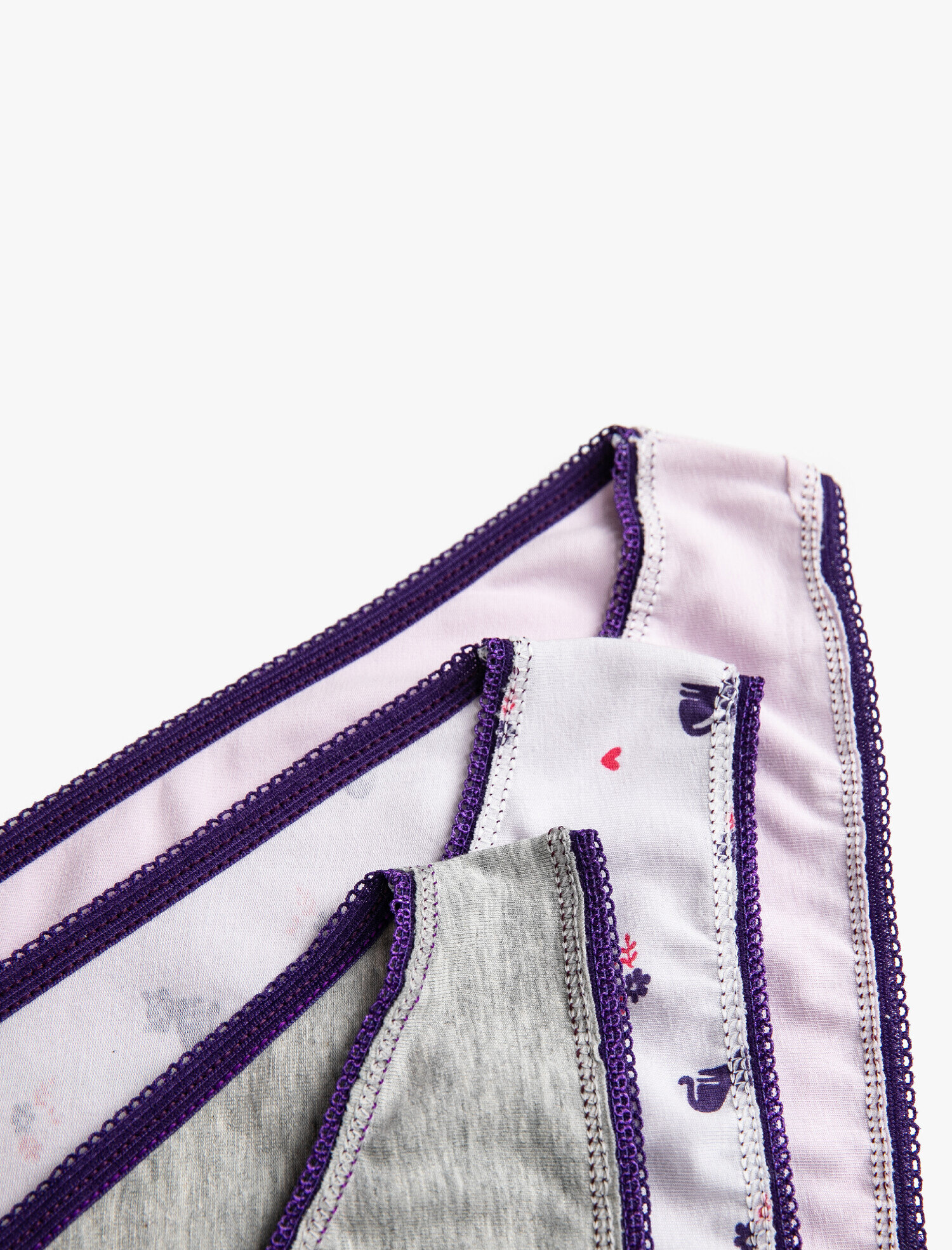   Pamuklu Brief 3'lü Set Basic Külot