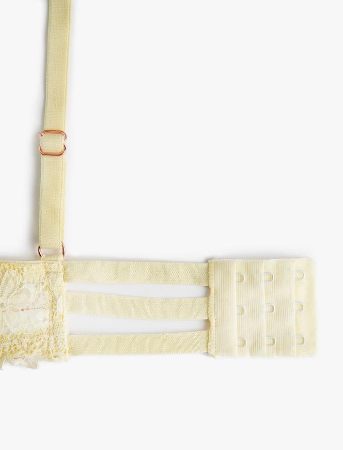  Destekli Sütyen Dantelli Ekstra Dolgulu