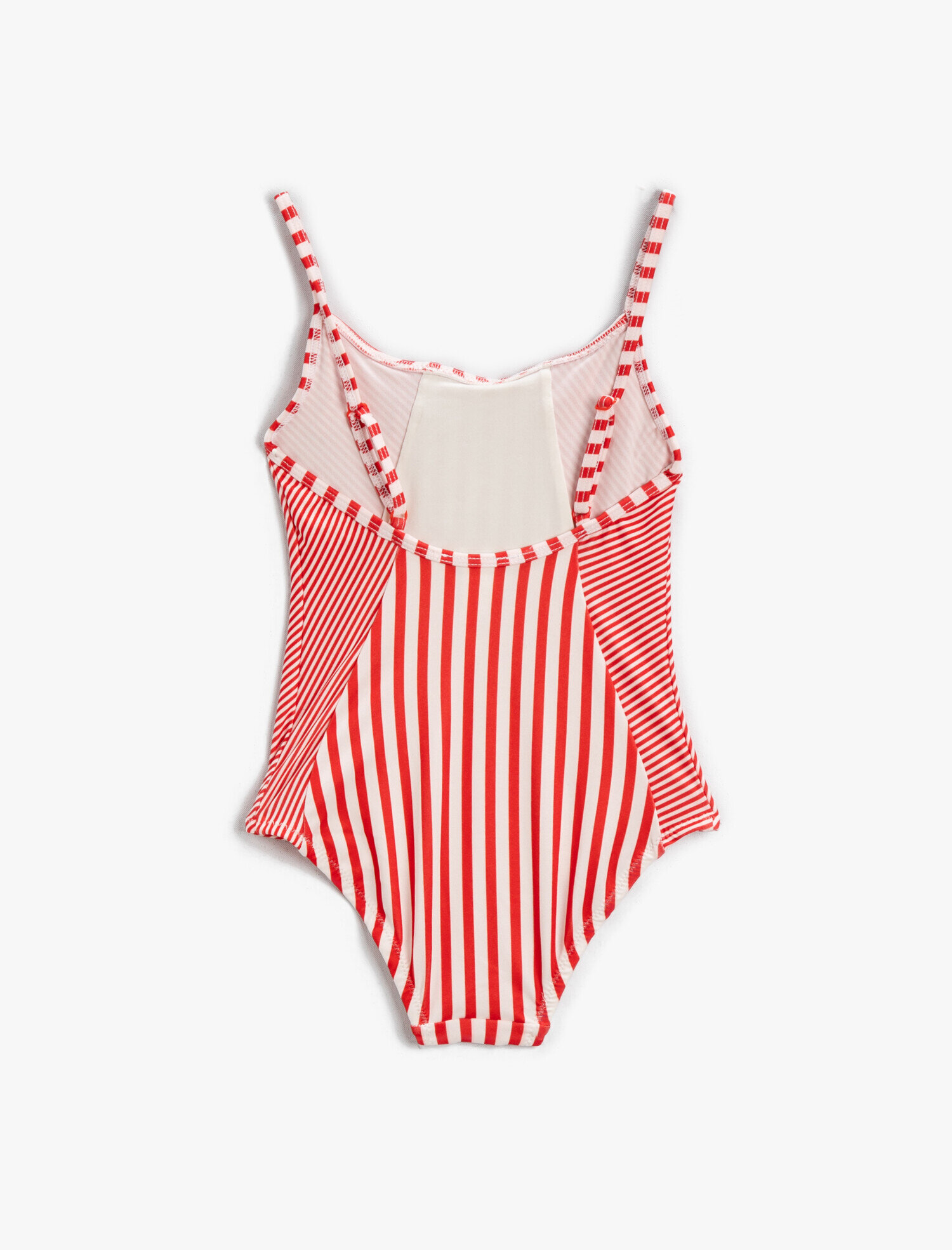  Kız Çocuk Mayo Fırfırlı İnce Askılı Çilek İşleme Detaylı