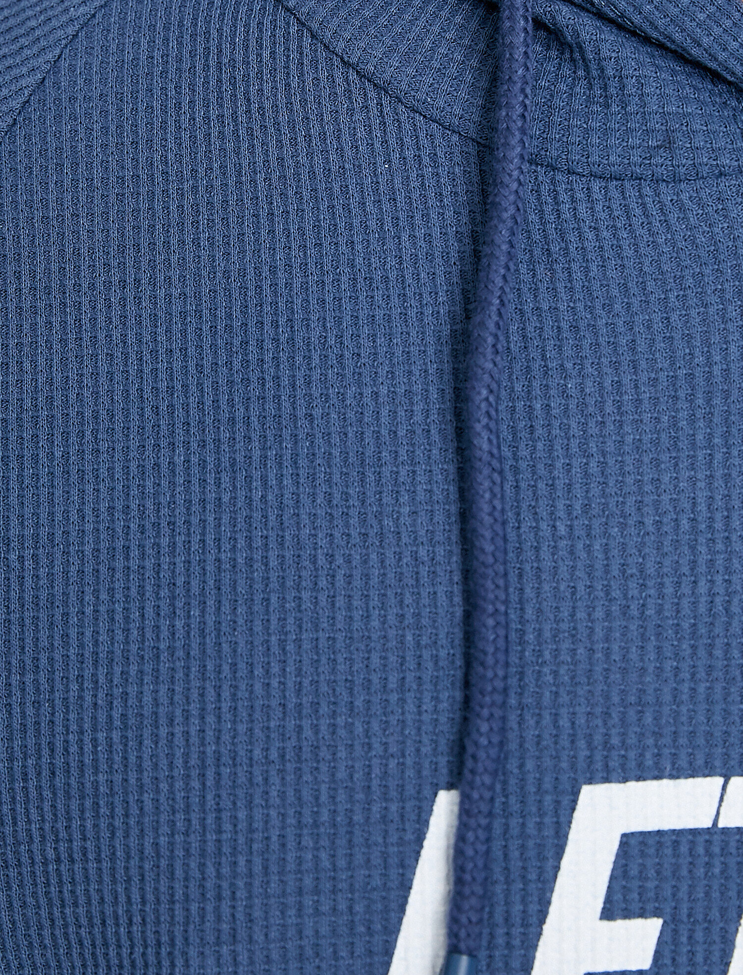   Oversize Kapşonlu Tişört Pamuklu Kolsuz Slogan Baskılı