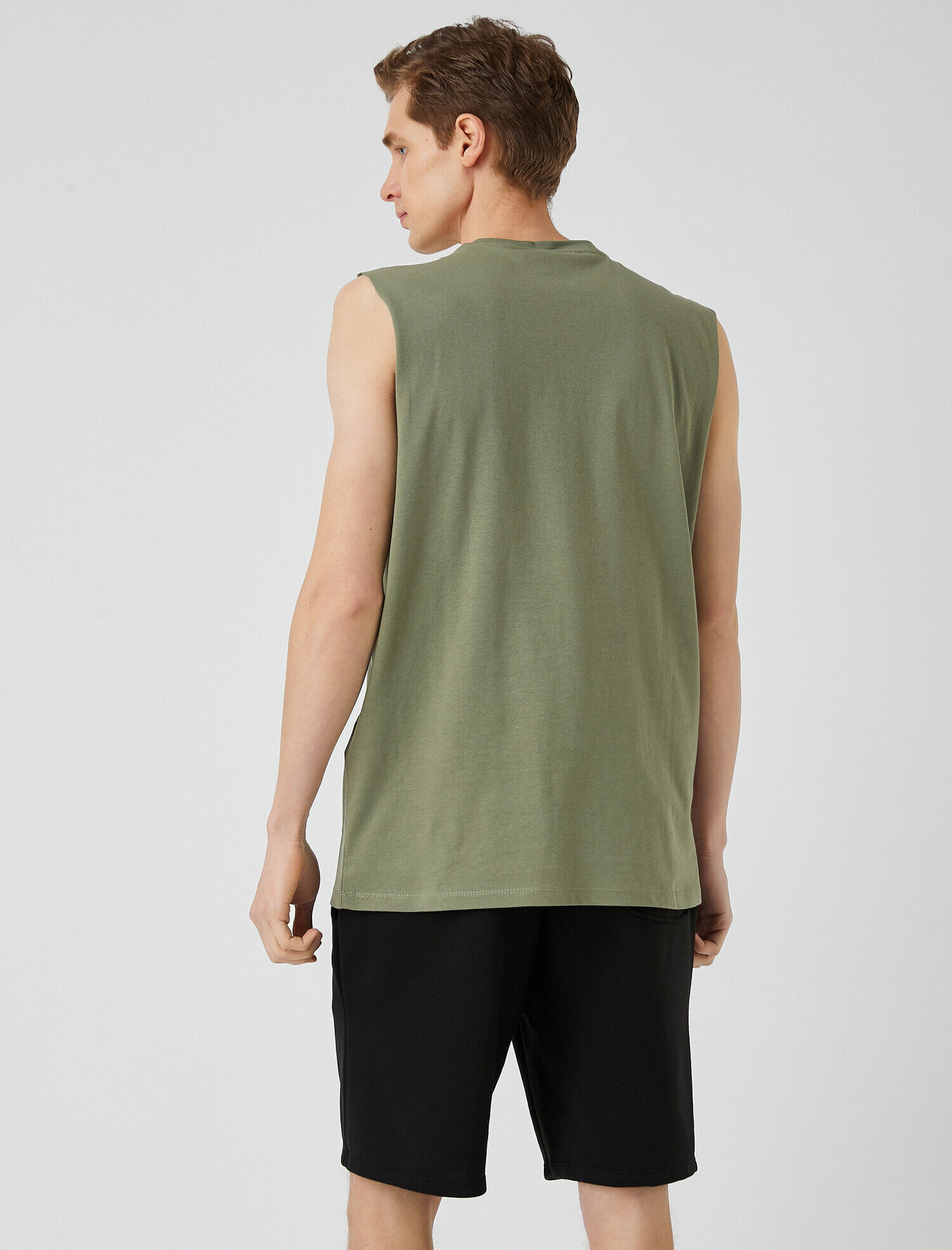   Baskılı Sıfır Kol Atlet