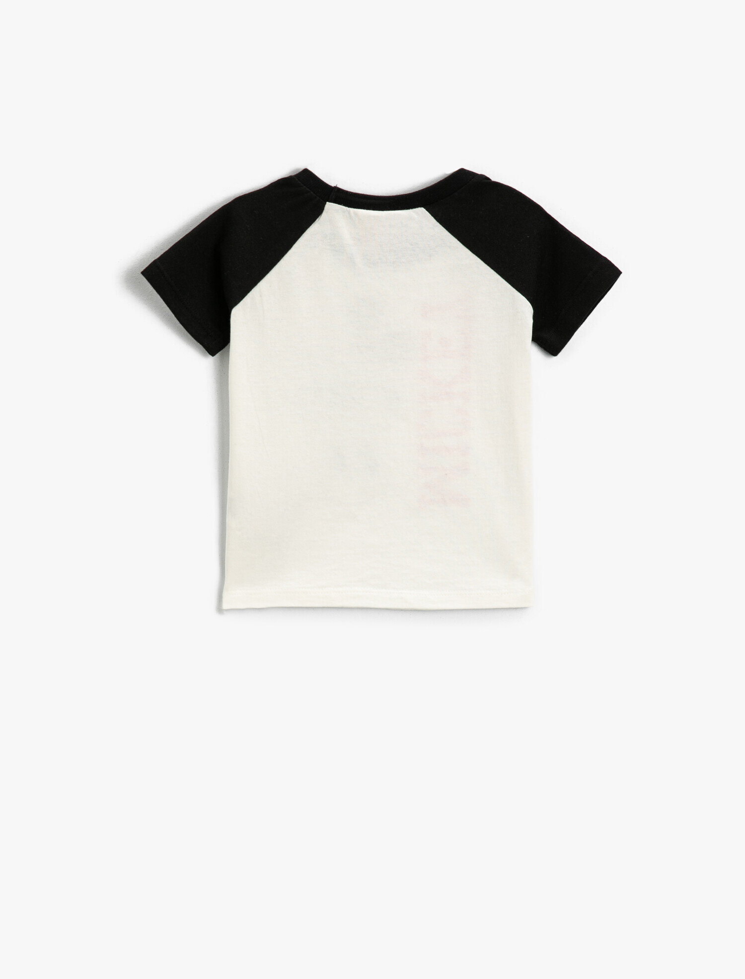  Erkek Bebek Mickey Mouse Baskılı Lisanslı Kısa Kollu Tişört Pamuklu