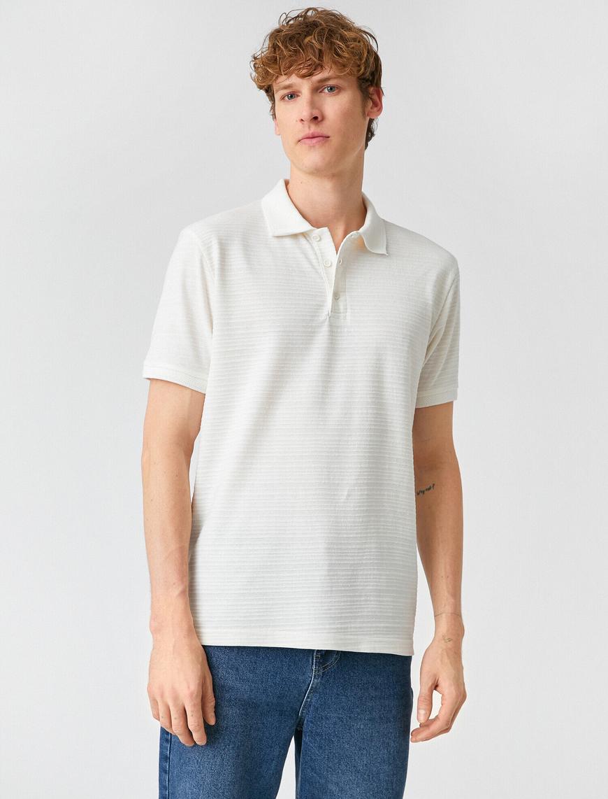   Regular Fit Polo Yaka Tişört