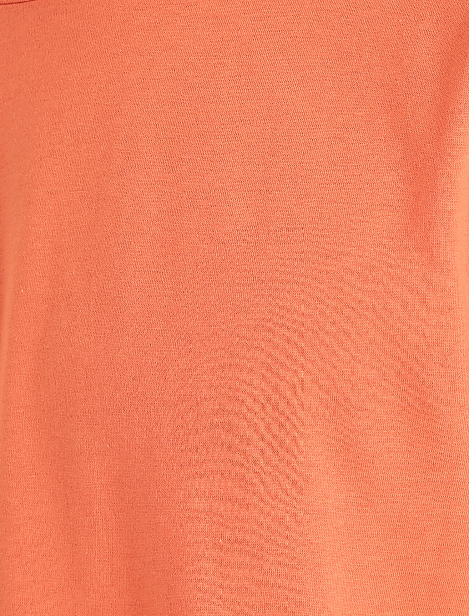   Basic Uzun Tişört Bisiklet Yaka