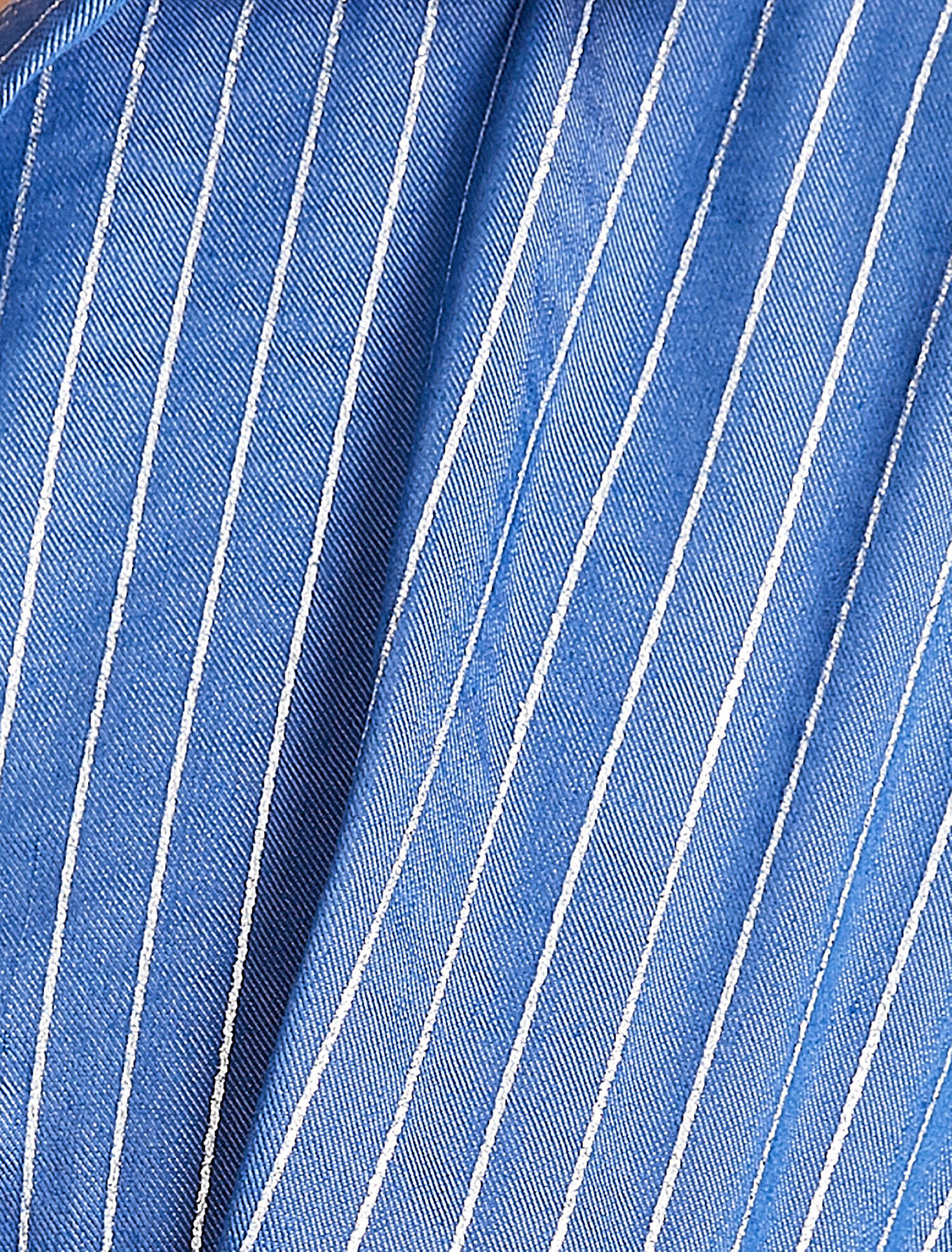   Fırfırlı Uzun Elbise Bağlama Detaylı Kısa Kollu