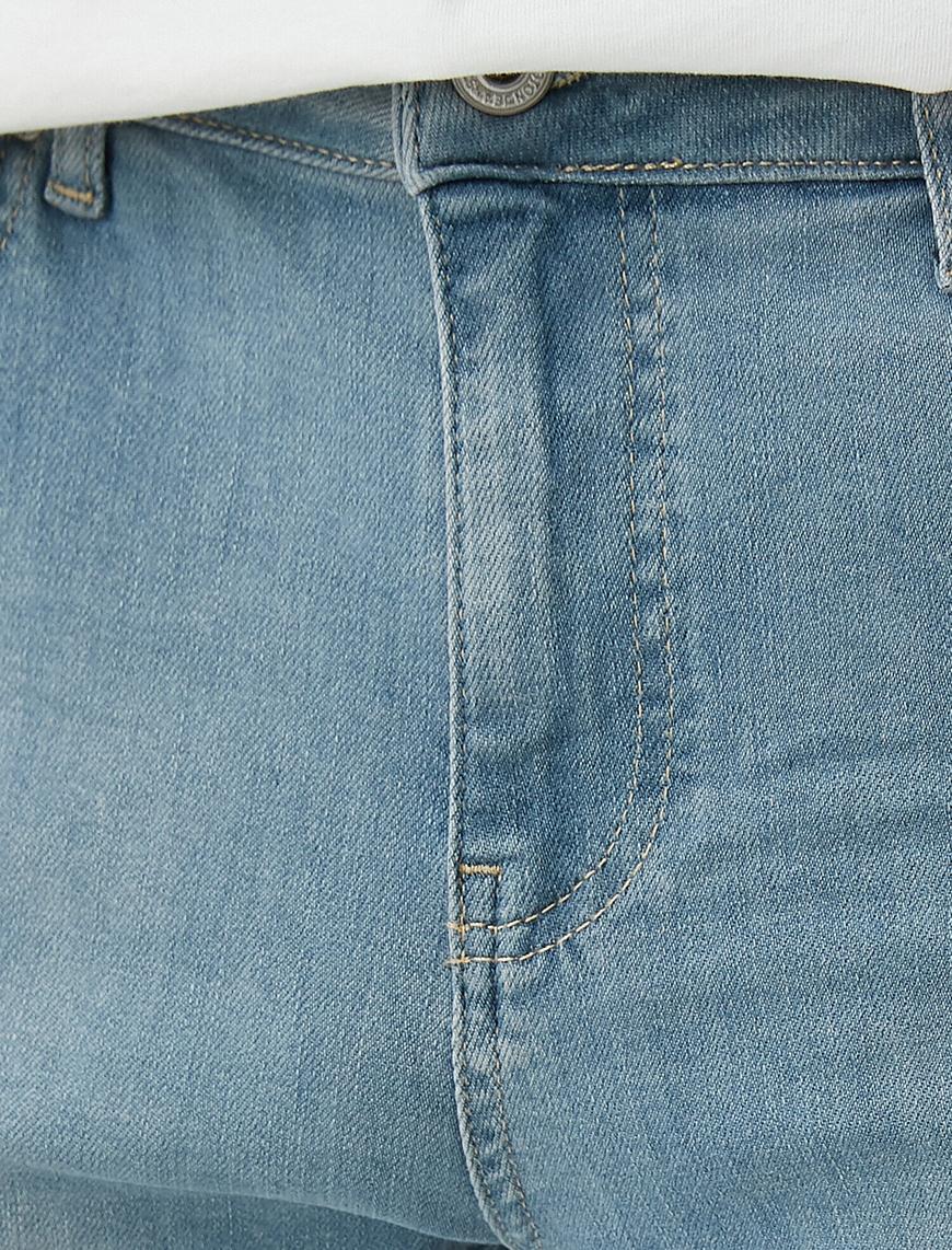   Straight Fit Premium Boru Paça Kot Pantolon - Mark Jean
