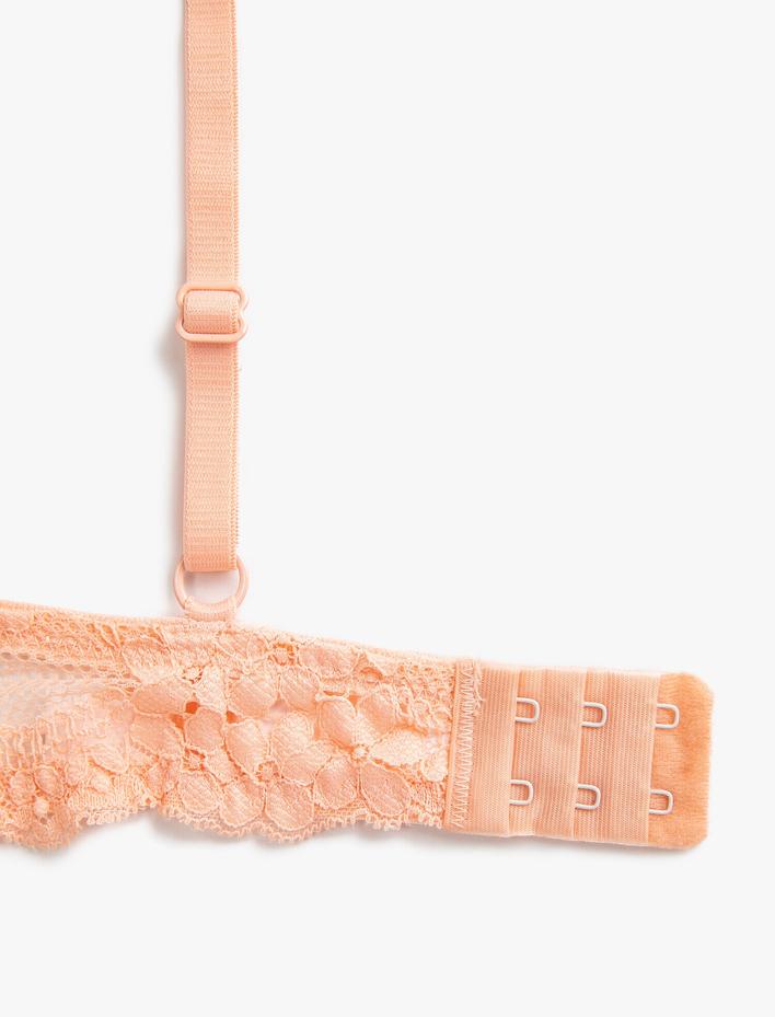  Dantelli Comfort Sütyen Dolgusuz