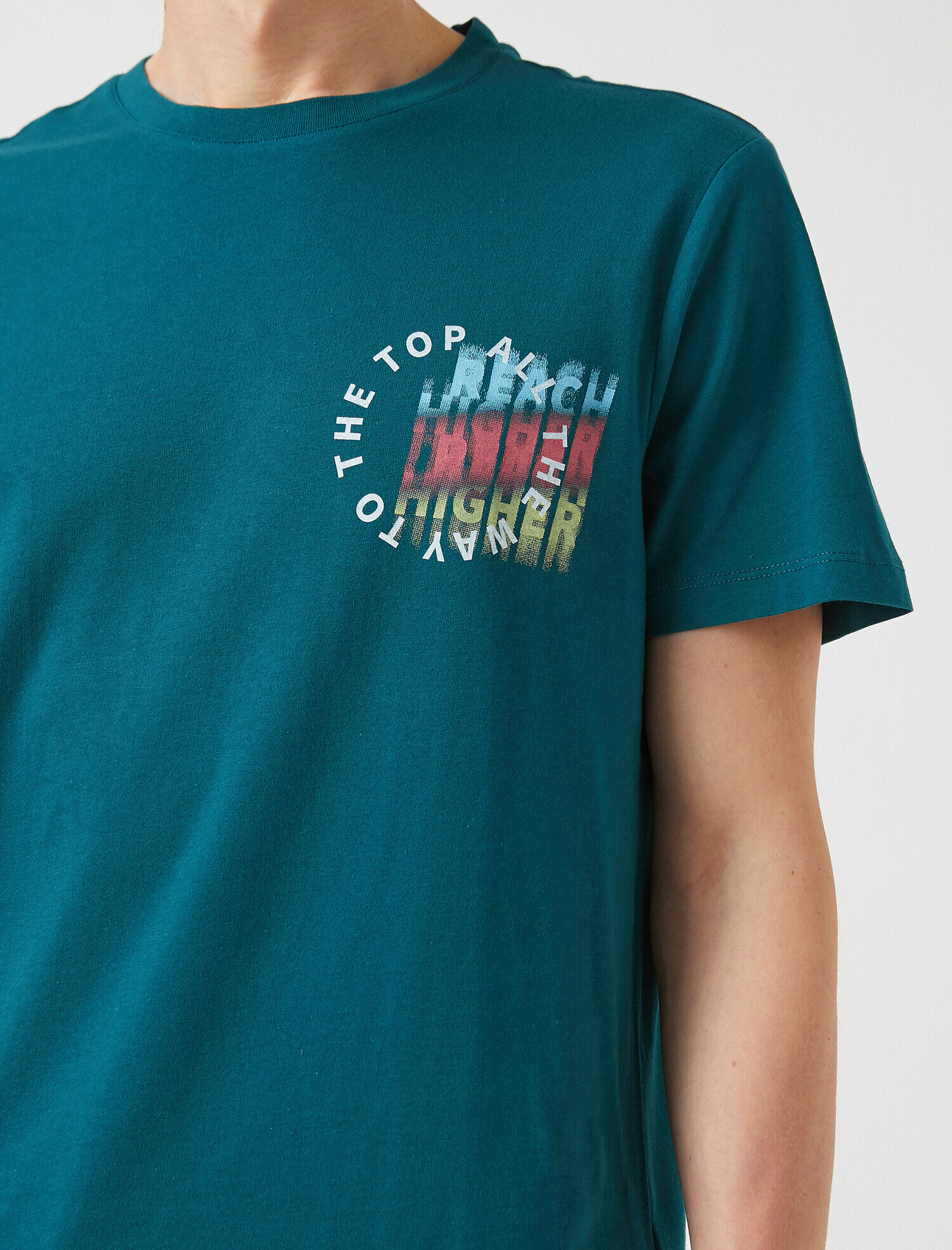   Arkası Baskılı Tişört