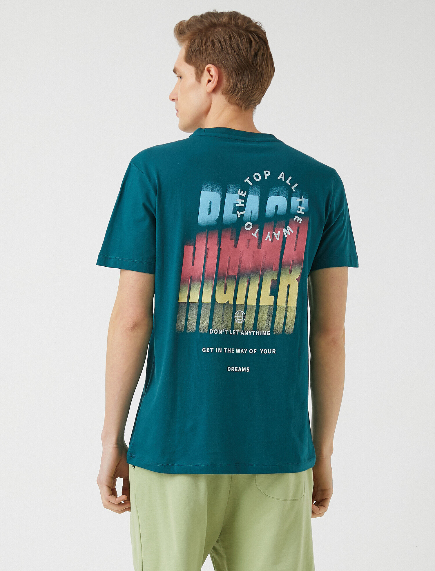   Arkası Baskılı Tişört