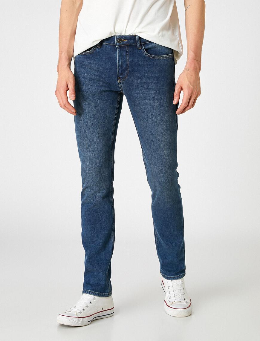   Straight Fit Kot Pantolon - Mark Jean