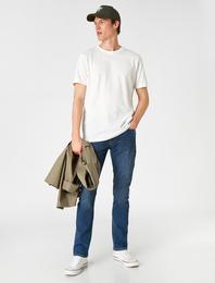 Straight Fit Kot Pantolon - Mark Jean