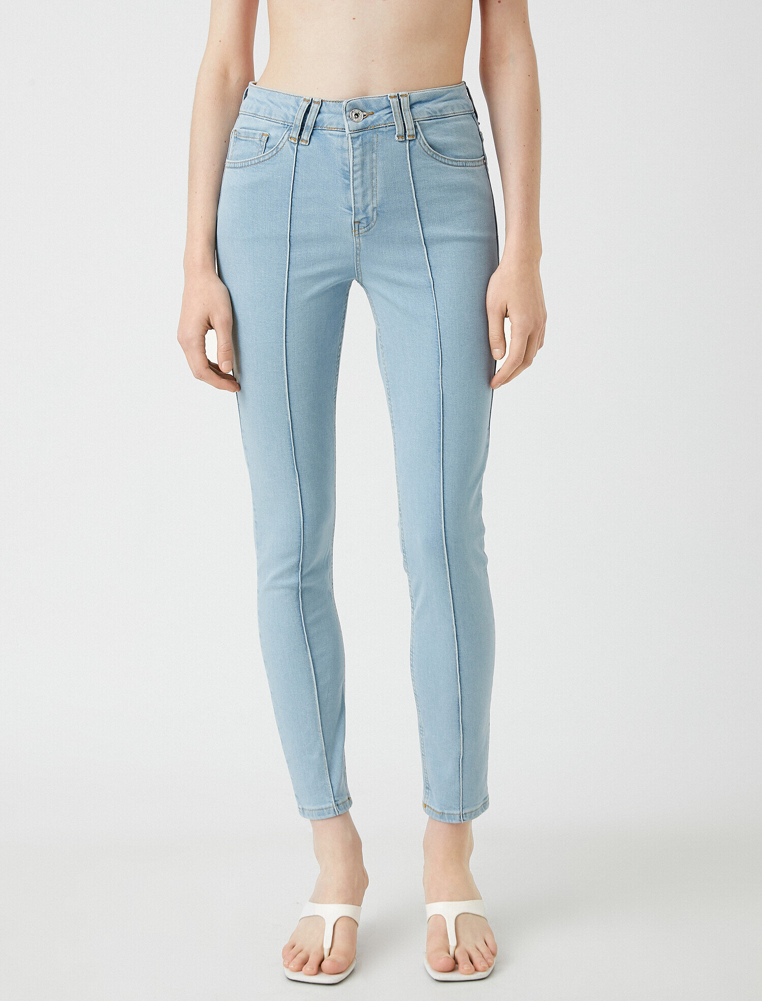   Dar Kesim Kot Pantolon - Skinny Jean