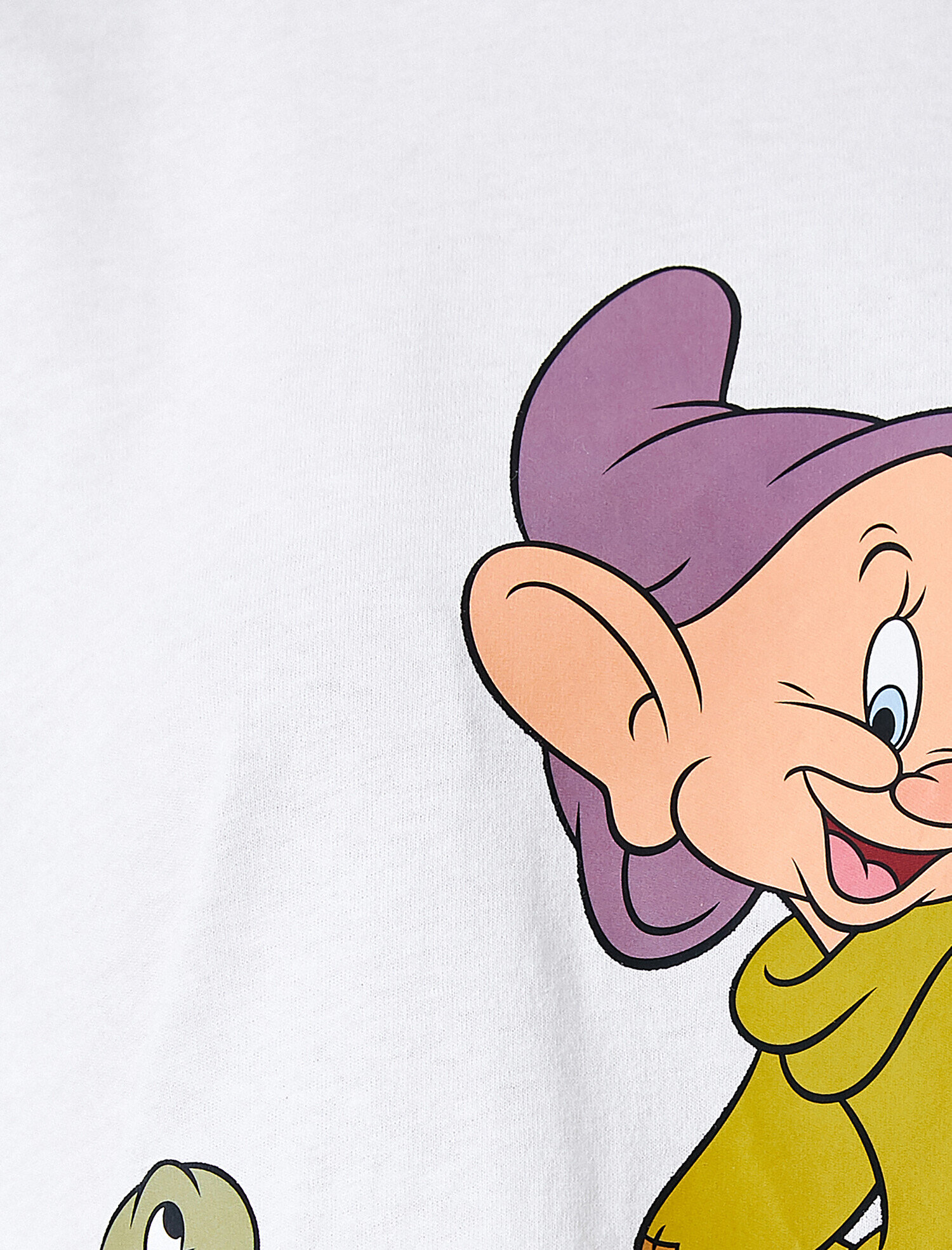   Dopey Baskılı Tişört Lisanslı Kısa Kollu