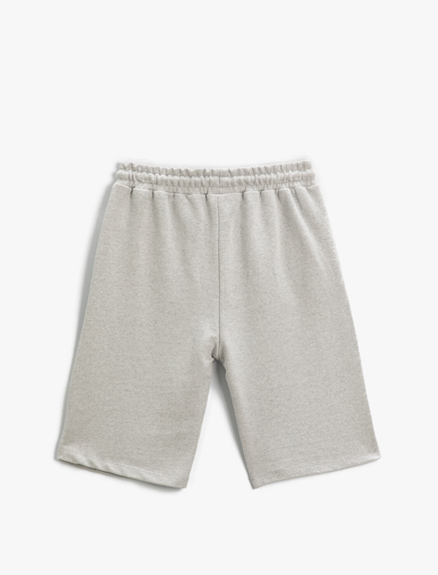  Erkek Çocuk Baskılı Beli Lastikli Şort Diz Üstü Cepli