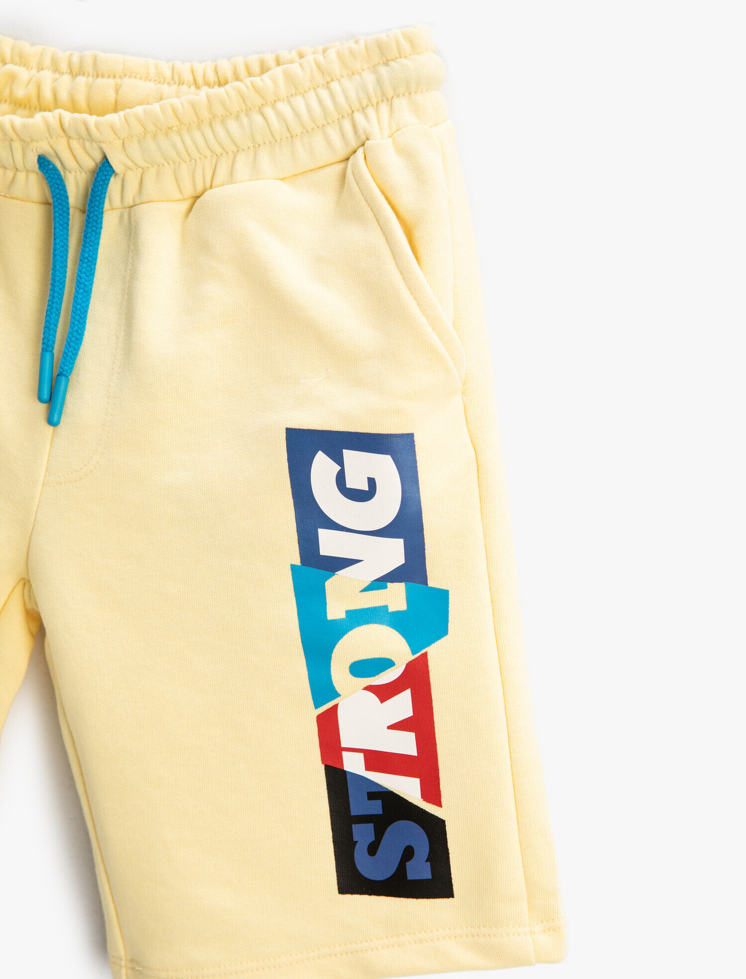  Erkek Çocuk Baskılı Şort Lisanslı Beli Bağlamalı Lastikli