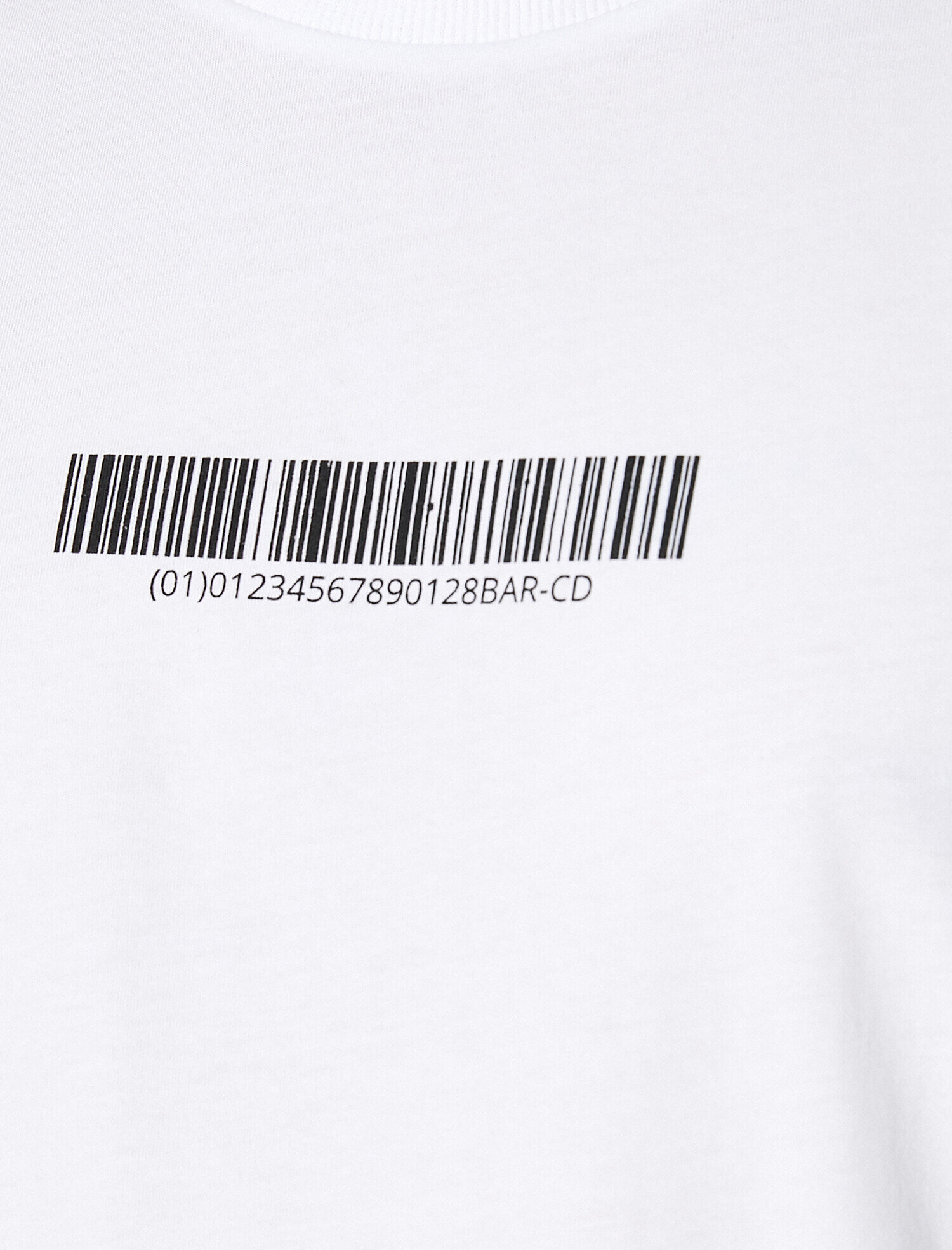   Barkod Baskılı Tişört