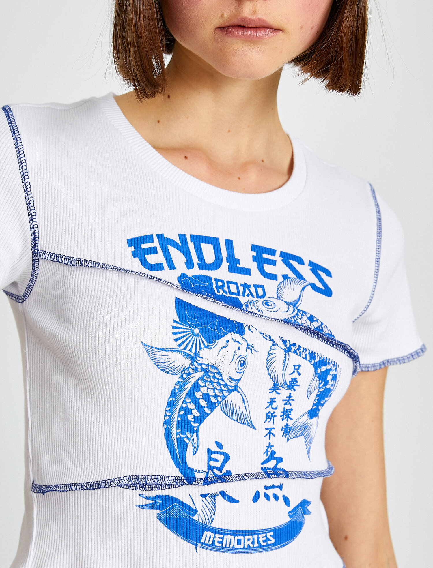   Baskılı Kısa Kollu Tişört