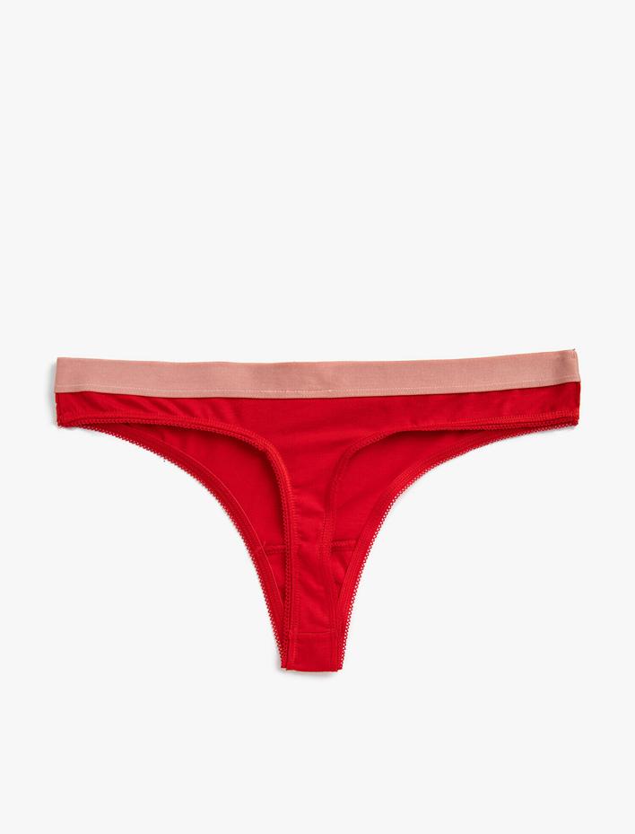  Pamuklu String Basic Külot