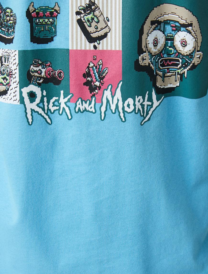   Rick and Morty Tişört Lisanslı Baskılı