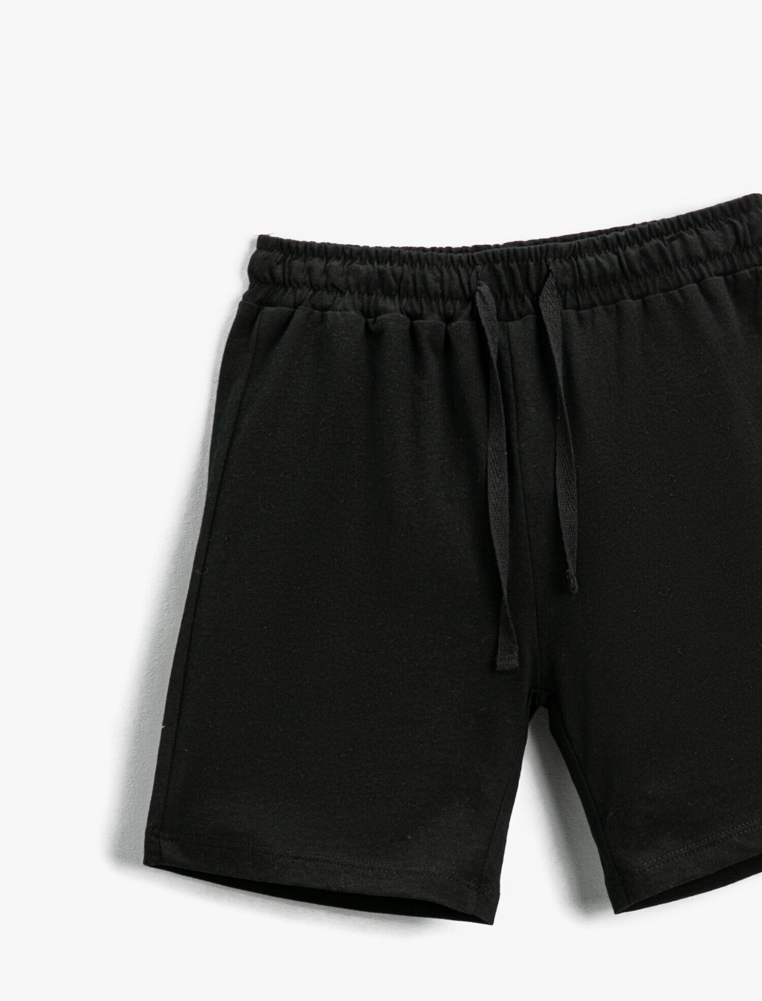  Erkek Çocuk Basic Şort Beli Bağcıklı