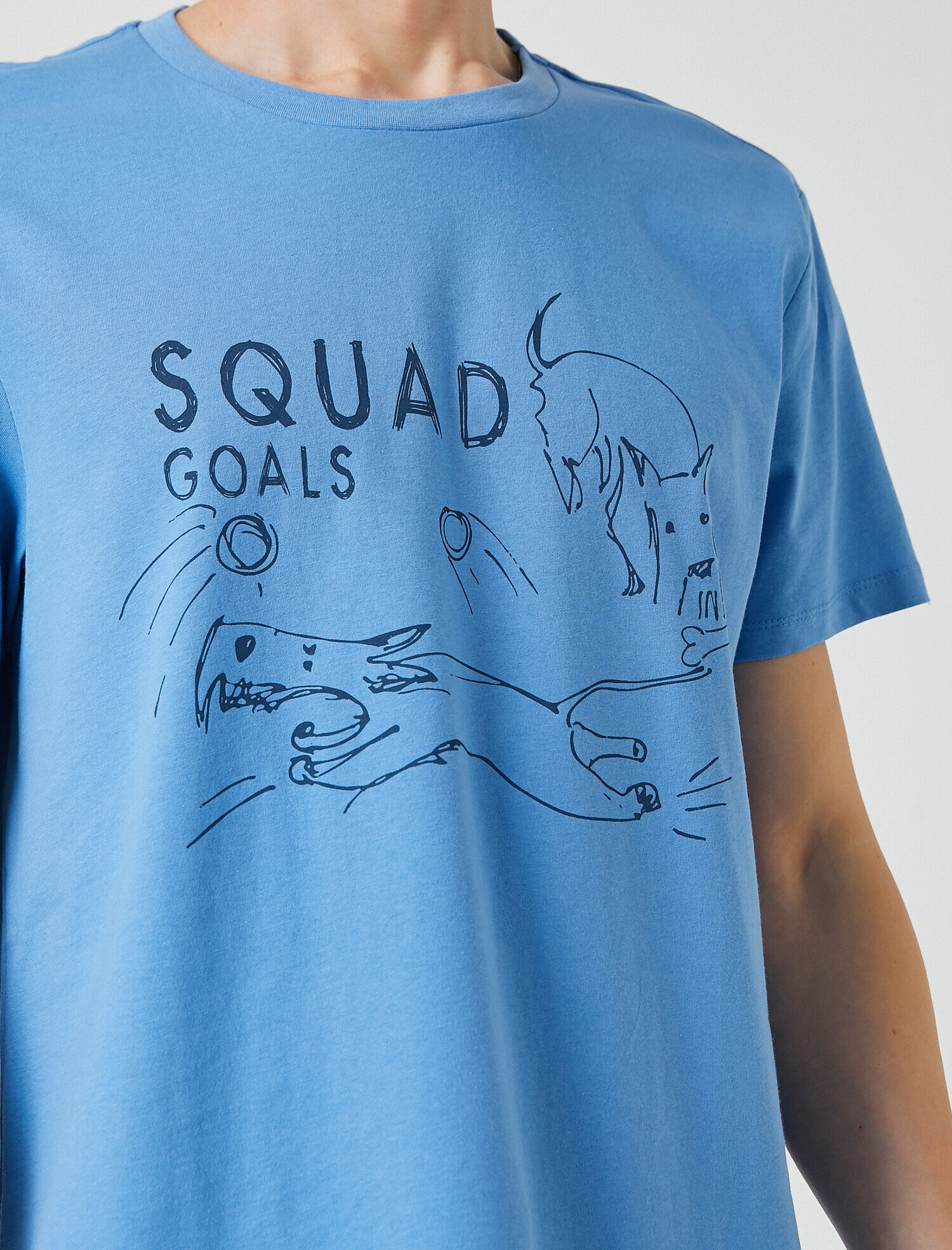   Köpek Baskılı Tişört