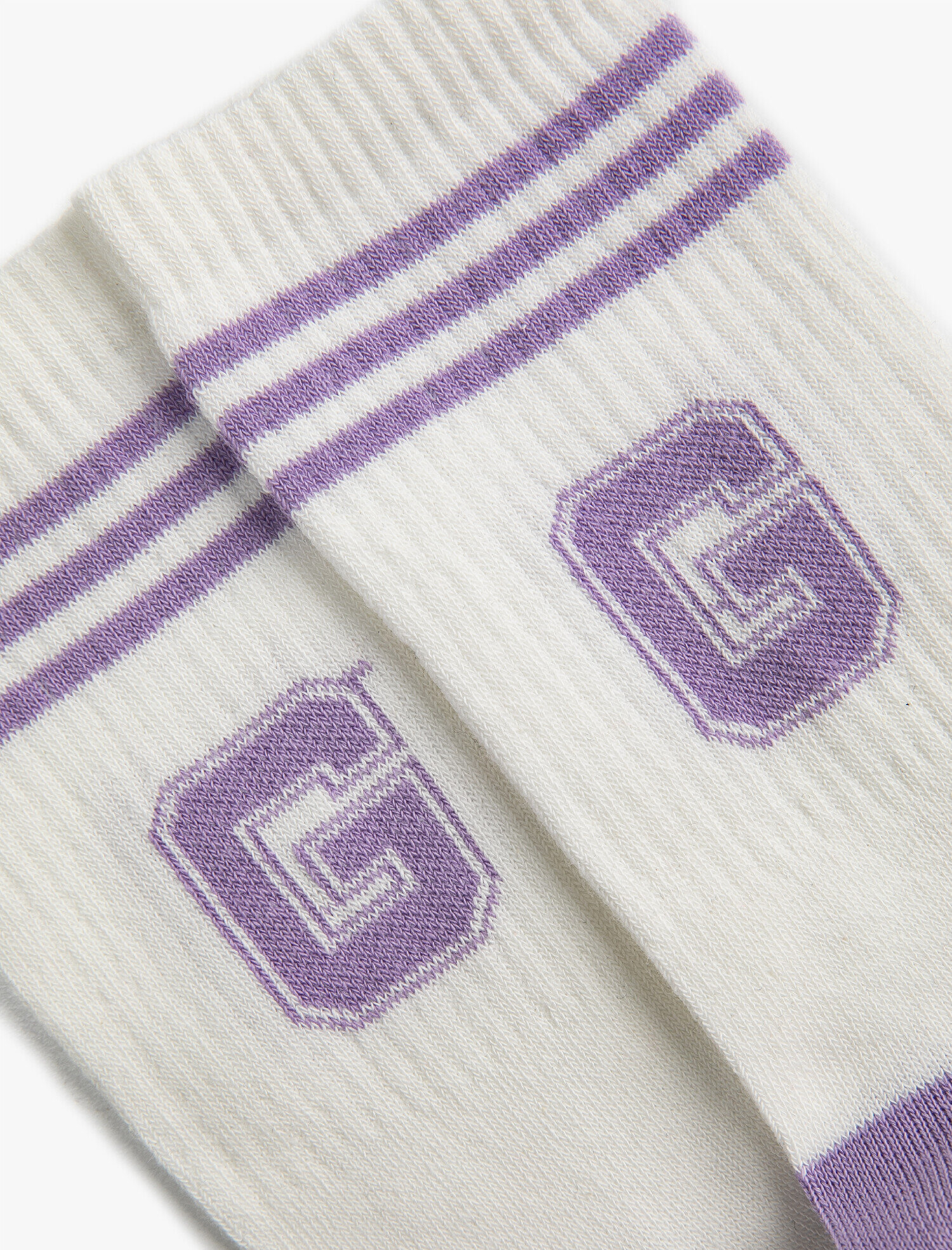  Kadın Kolej Çorap G Harf Baskılı