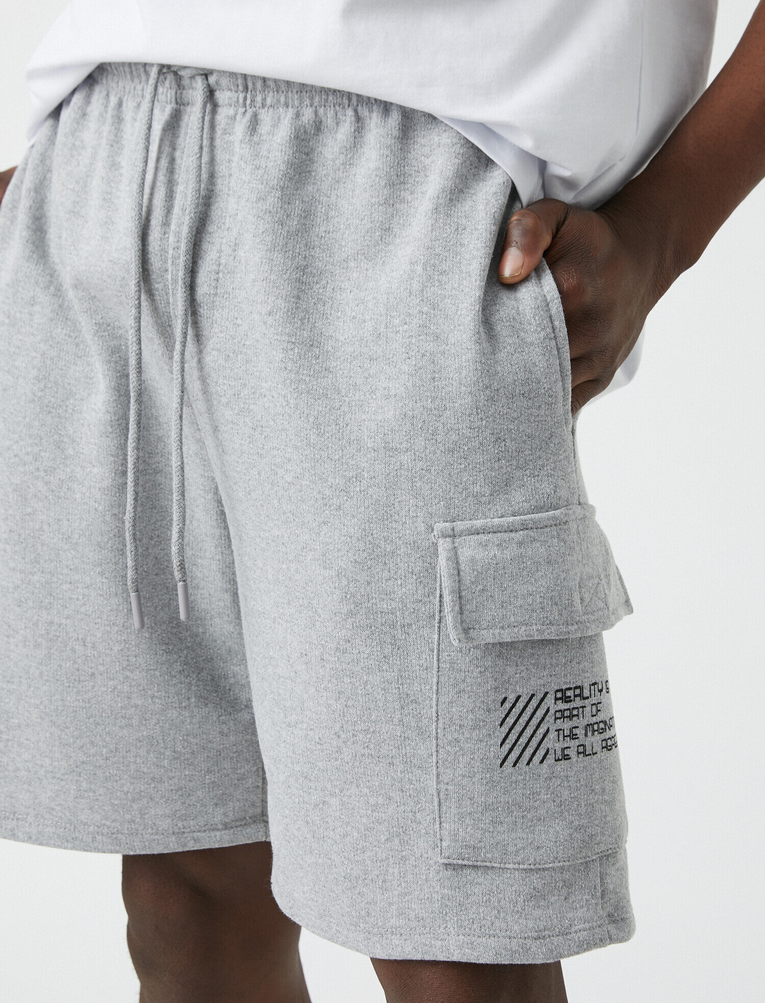   Bağcıklı Kargo Şort