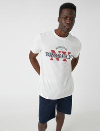 Brooklyn Baskılı Tişört