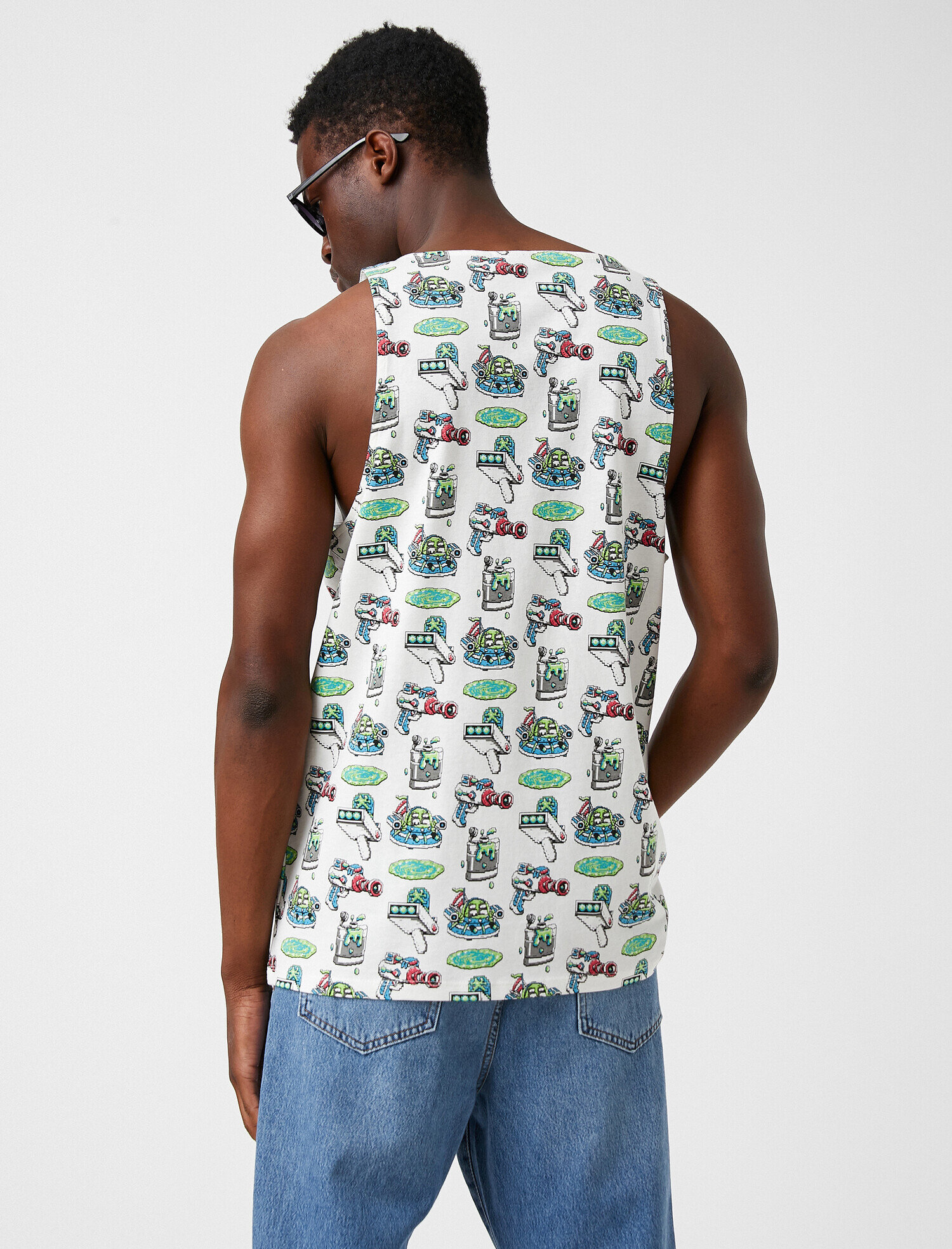   Rick and Morty Kolsuz Tişört Lisanslı Baskılı