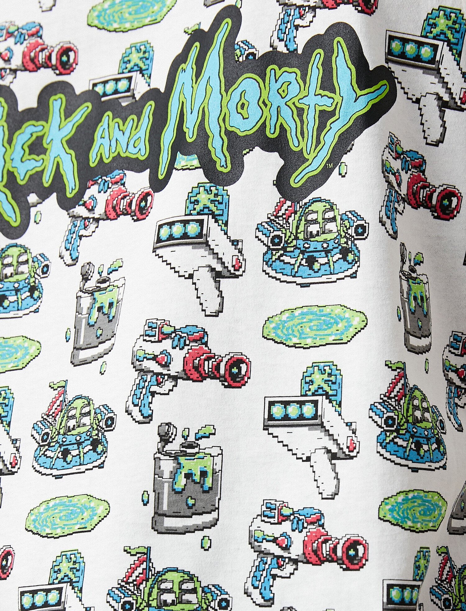   Rick and Morty Kolsuz Tişört Lisanslı Baskılı