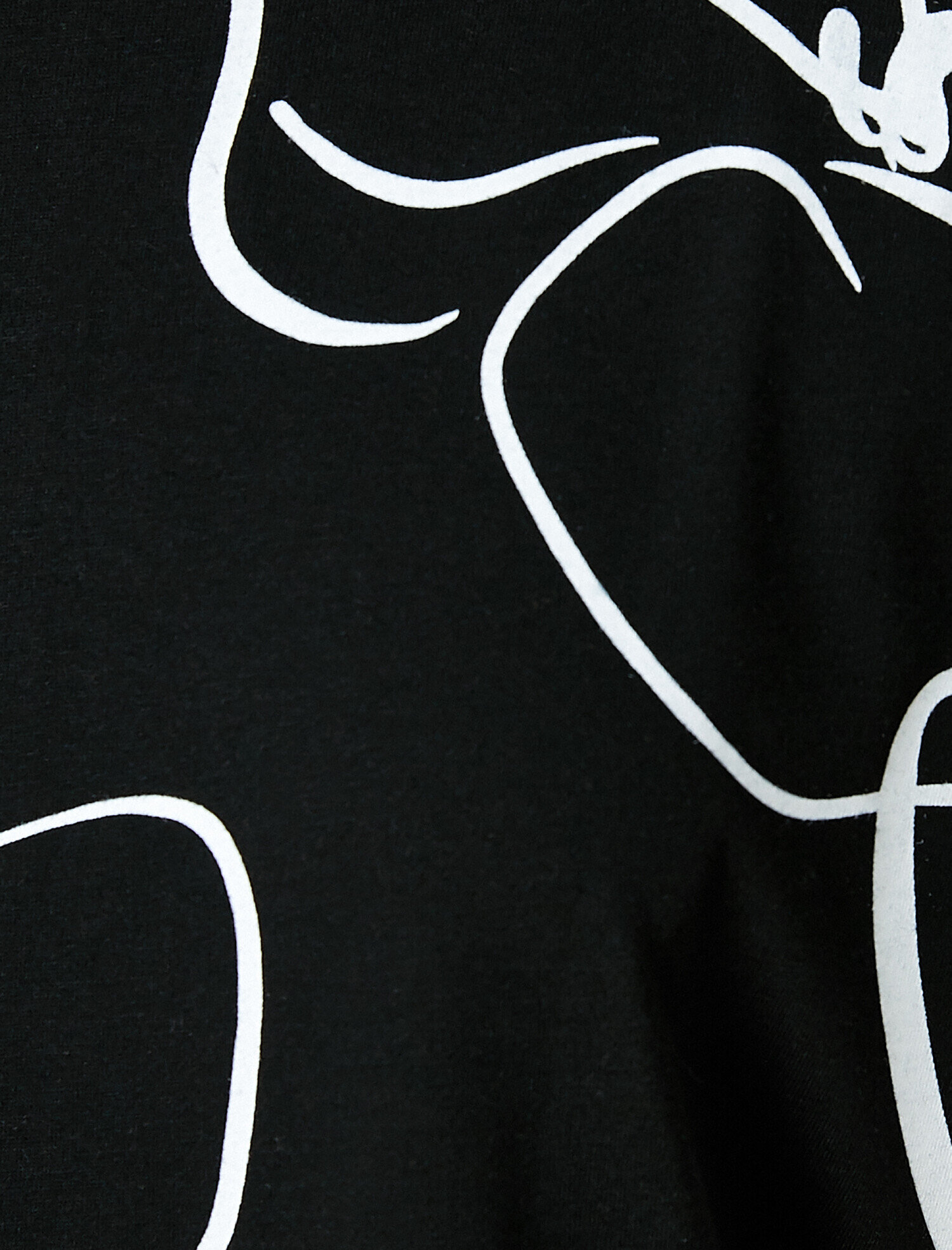   Baskılı Tişört Kısa Kollu Bisiklet Yaka