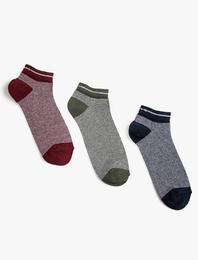 3'lü Desenli Çorap Seti