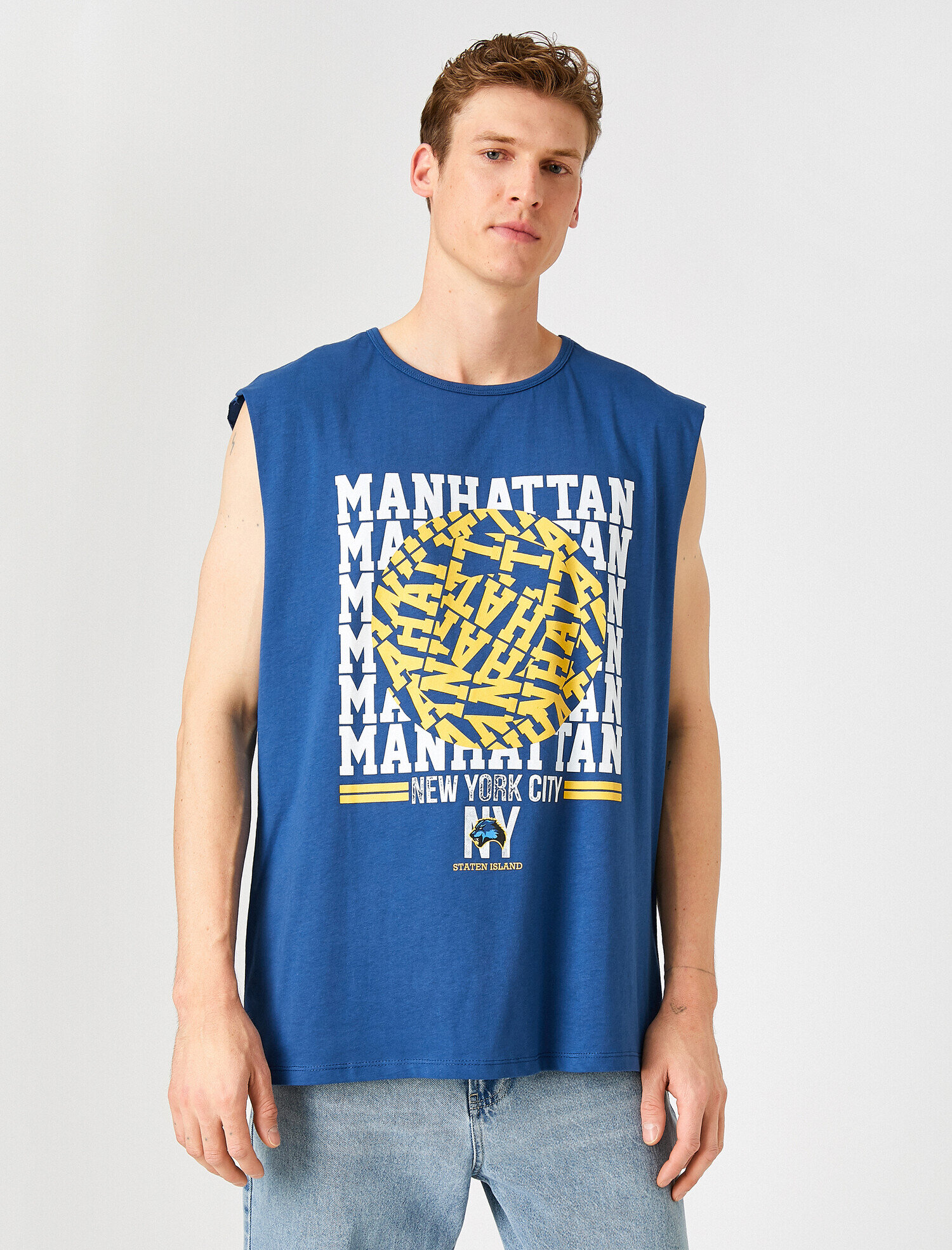   Manhattan Baskılı Atlet