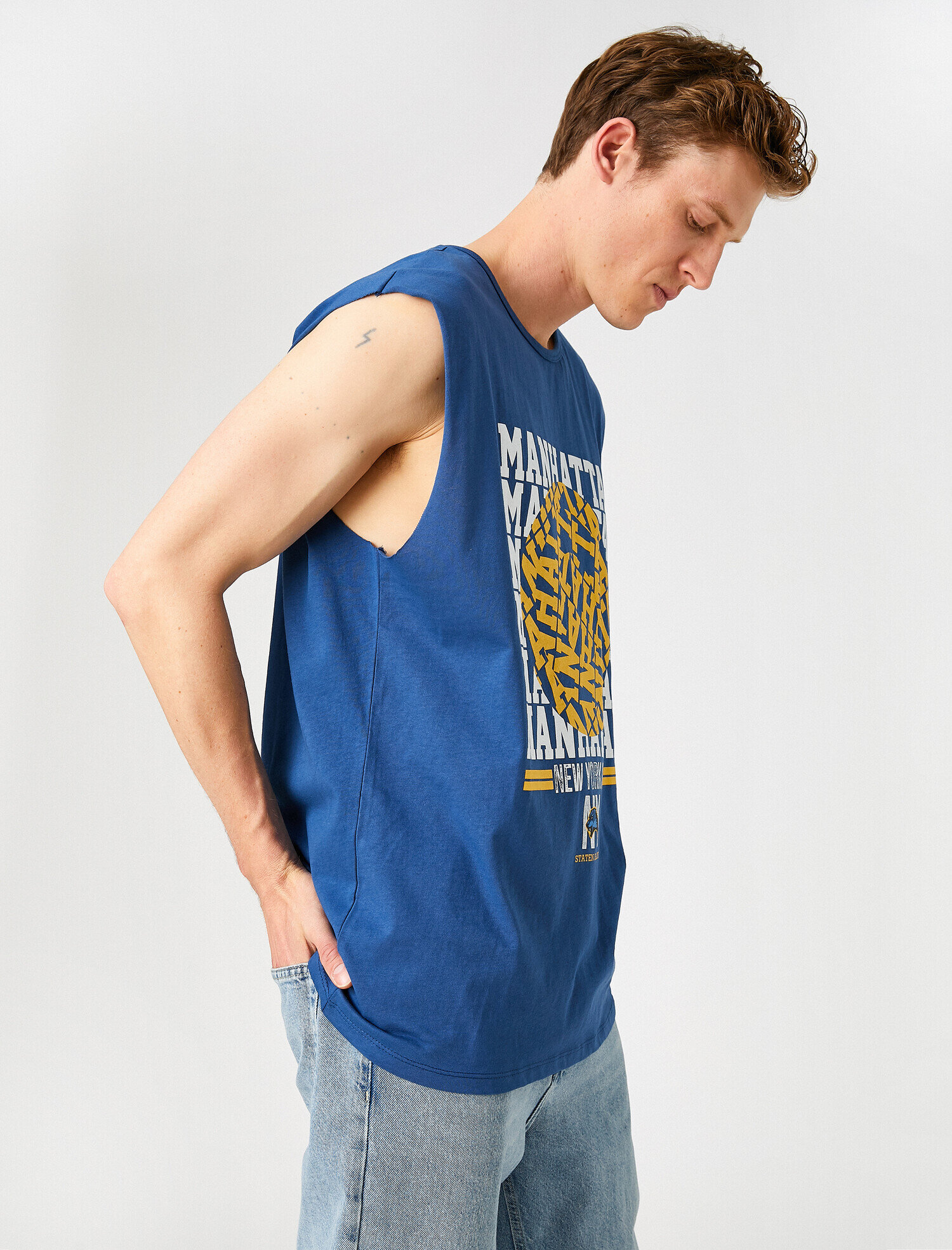   Manhattan Baskılı Atlet