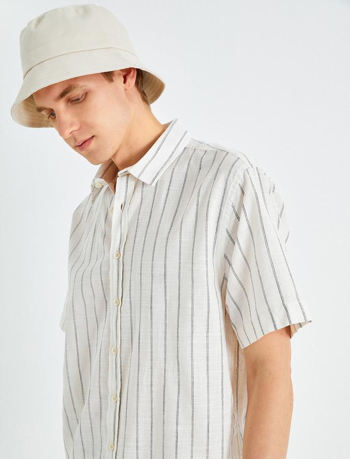  Regular Fit Kısa Kollu Gömlek
