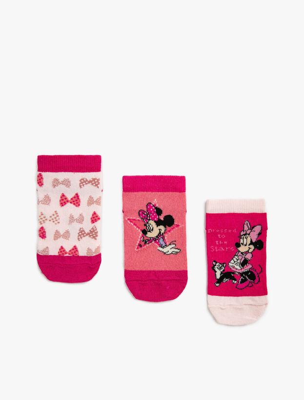  Minnie Mouse Lisanslı Çorap Seti